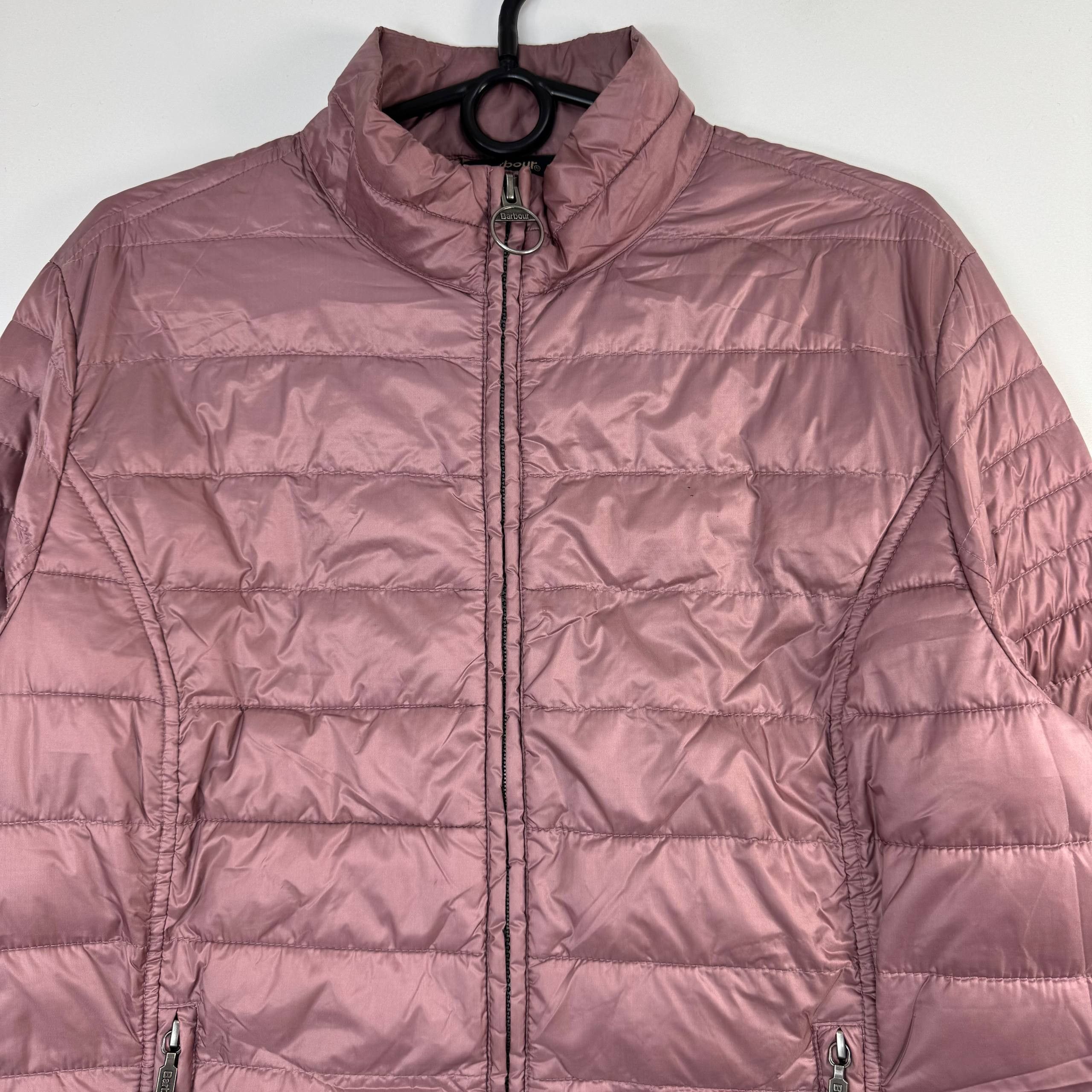Barbour Barbour FibreDown Quilted Jacket Pink Womens Size XL Size XL / US 12-14 / IT 48-50 - 2 Thumbnail