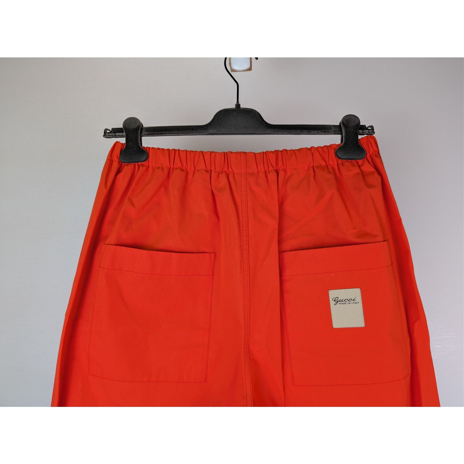 Gucci o1rshd1 Drawstring Nylon Pants Sweatpants trousers in Orange Size US 30 / EU 46 - 9 Thumbnail