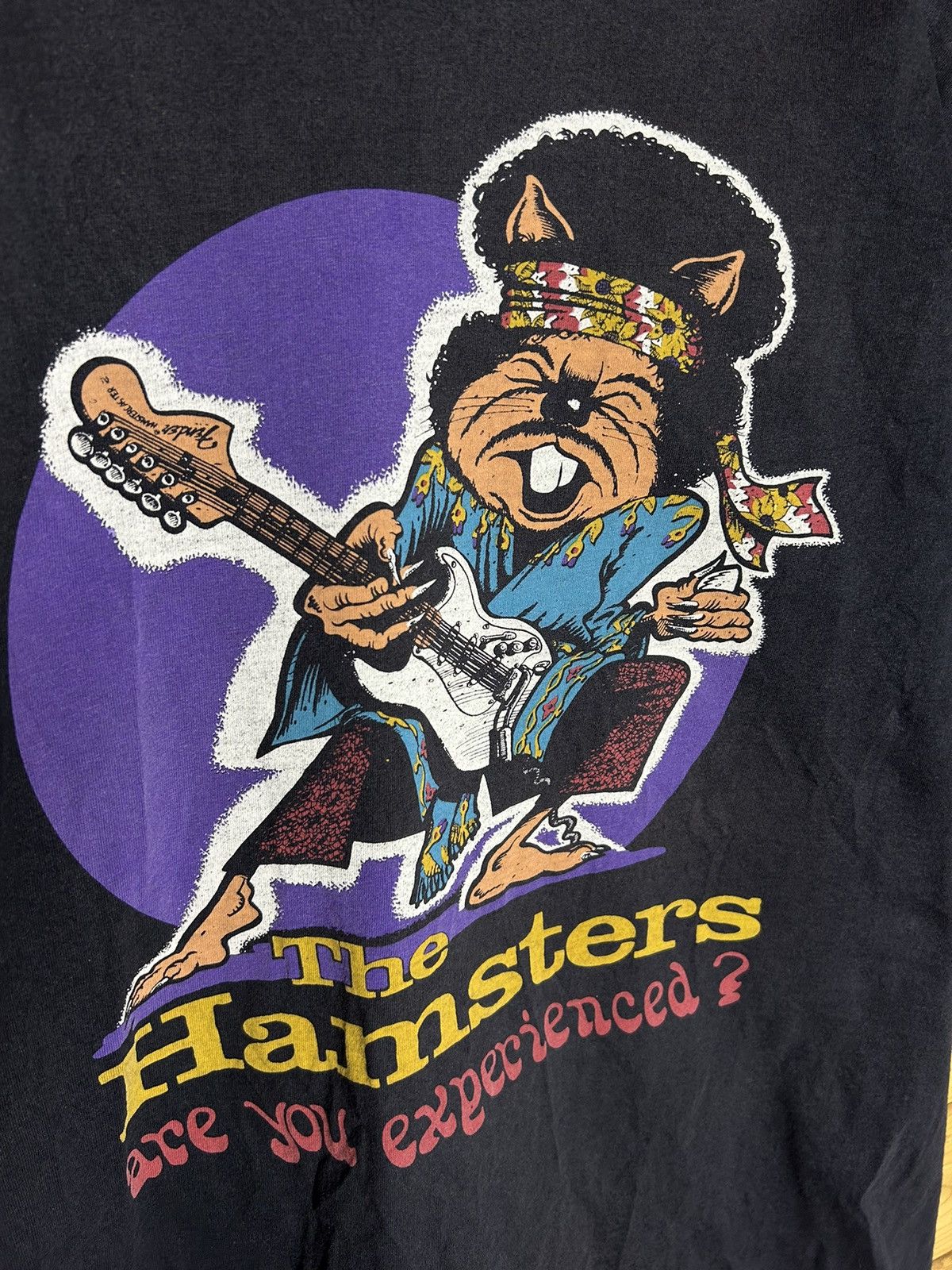 Band Tees Vintage Hamsters band faded t shirt Size US XL / EU 56 / 4 - 3 Thumbnail