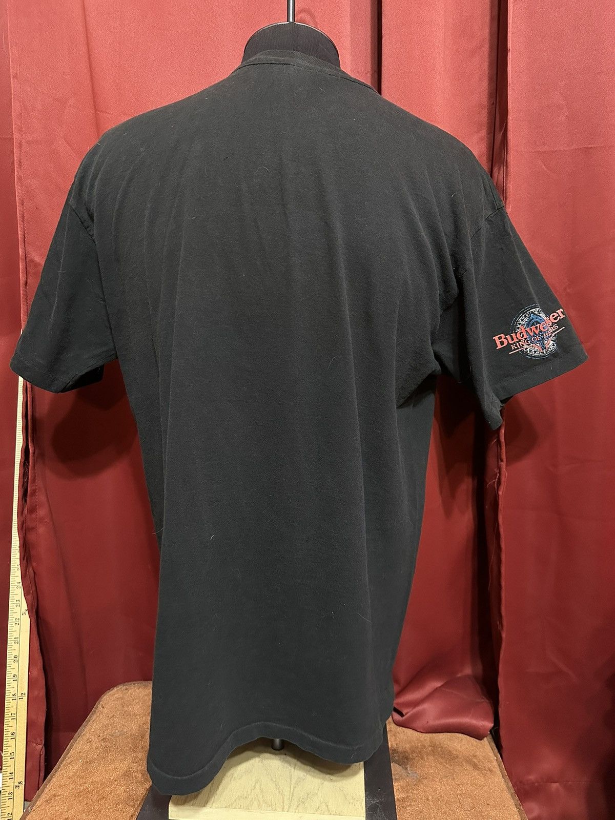 Budweiser × Vintage Vintage Budweiser Tshirt 90’s King of Beers Wolf Moon Grail Size US XL / EU 56 / 4 - 2 Thumbnail