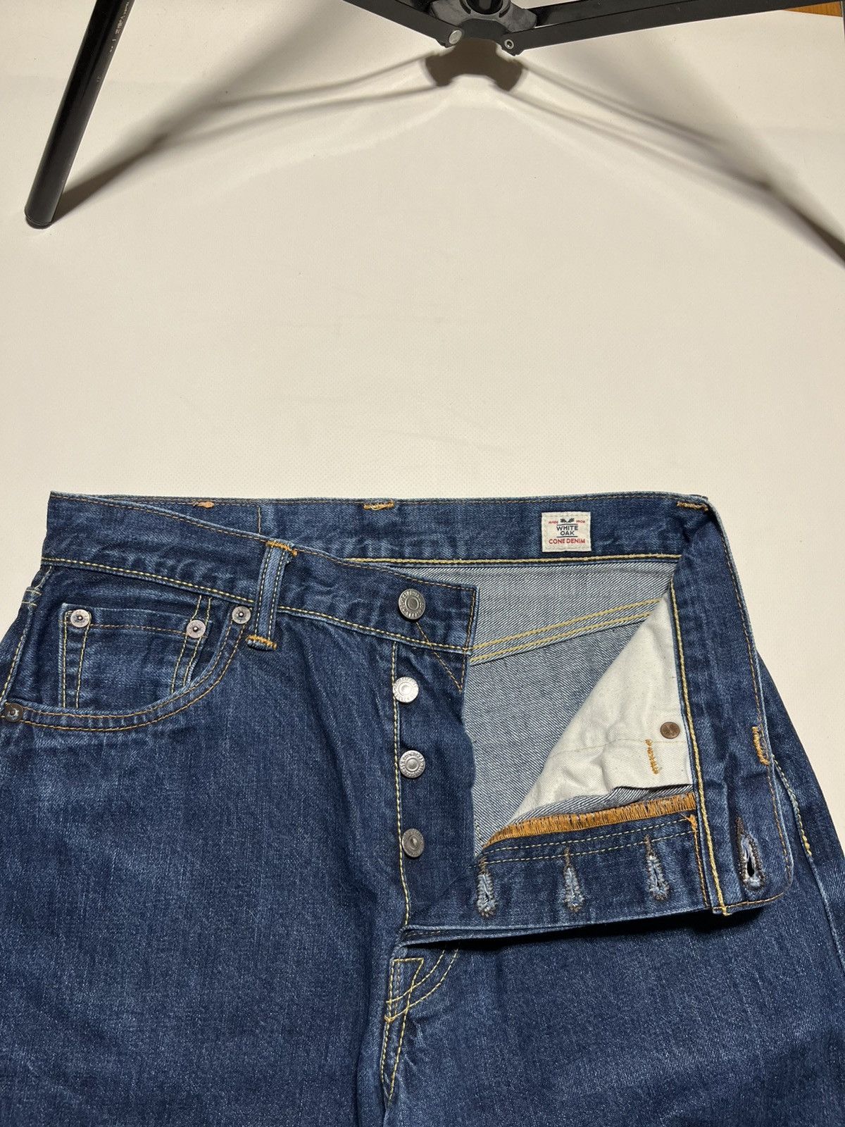 Levi's Vintage Clothing Vintage Levi’s 501 WhiteOak ConeDenim Selvedge VStitch Jeans Size US 30 / EU 46 - 7 Thumbnail