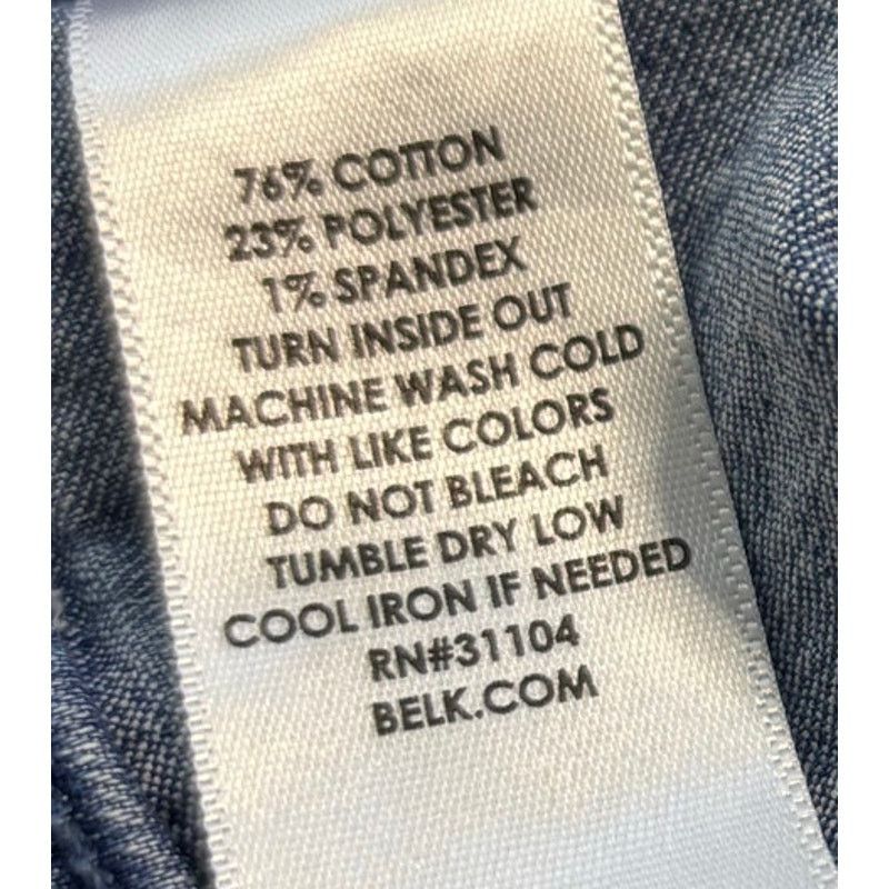 Other Kim Rogers Blue Denim Bermuda Shorts Women’s Size 16 Size 38" / US 16 / IT 52 - 7 Thumbnail
