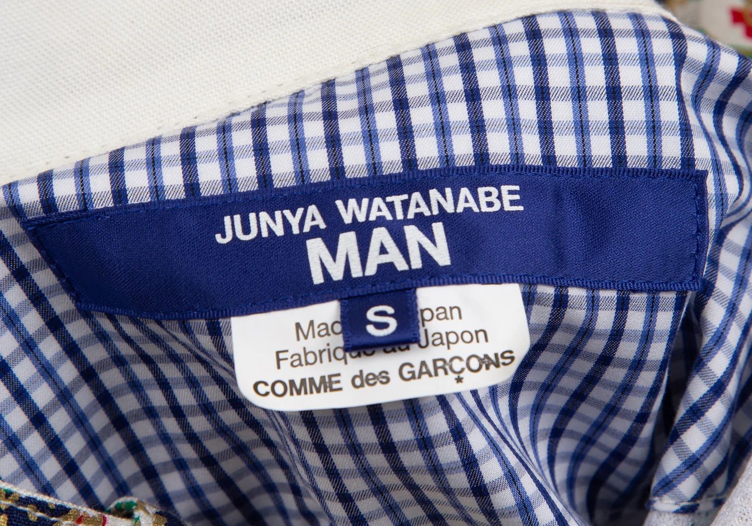 Junya Watanabe Colorful Paisley Print Anorak Jacket in White Green Red Size US S / EU 44-46 / 1 - 17 Thumbnail