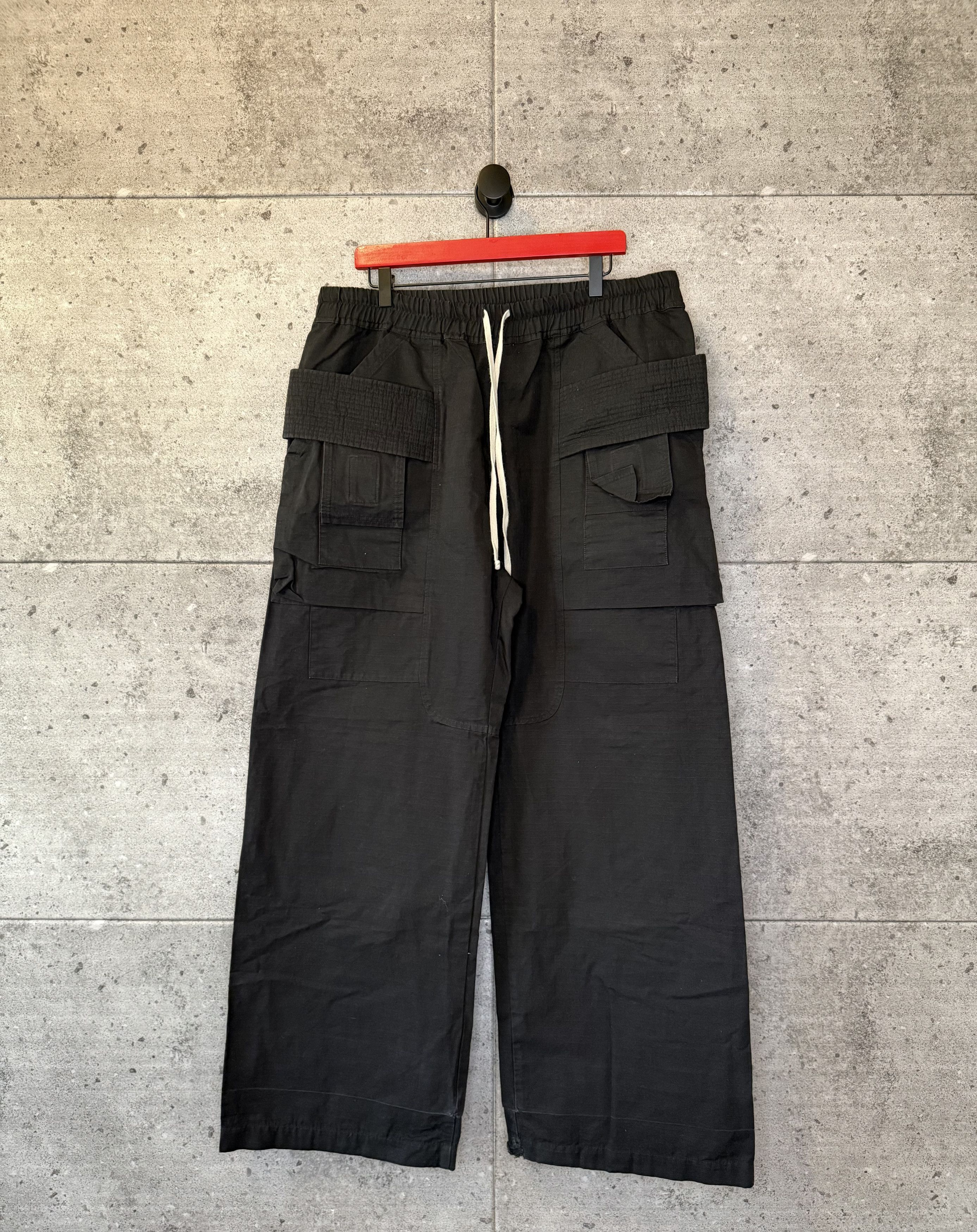 Rick owens creatch cargo baggy pants