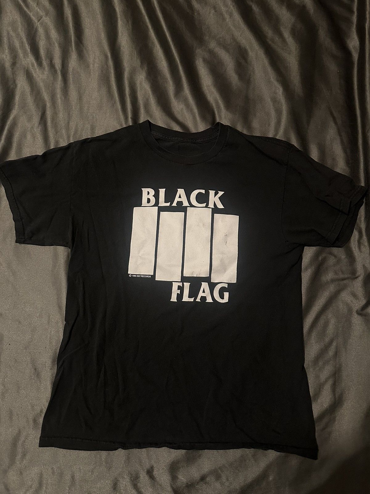 Black Flag × Vintage 1980s Black Flag T-Shirt Size US M / EU 48-50 / 2 - 1 Thumbnail