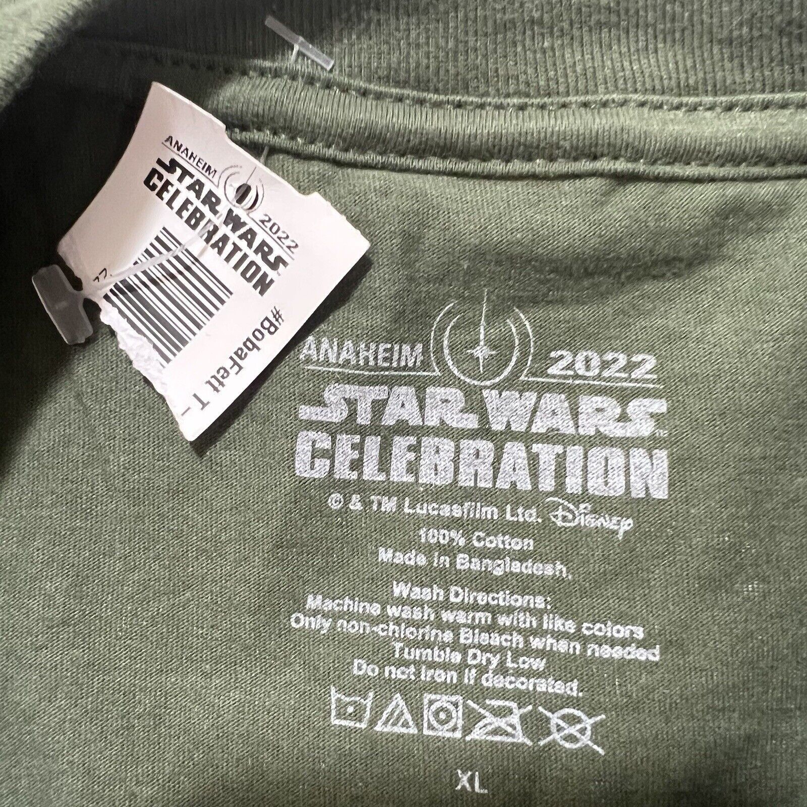 Star Wars Star Wars Celebration Live 2022 XL Short Sleeve Graphic Tee Size US XL / EU 56 / 4 - 3 Thumbnail