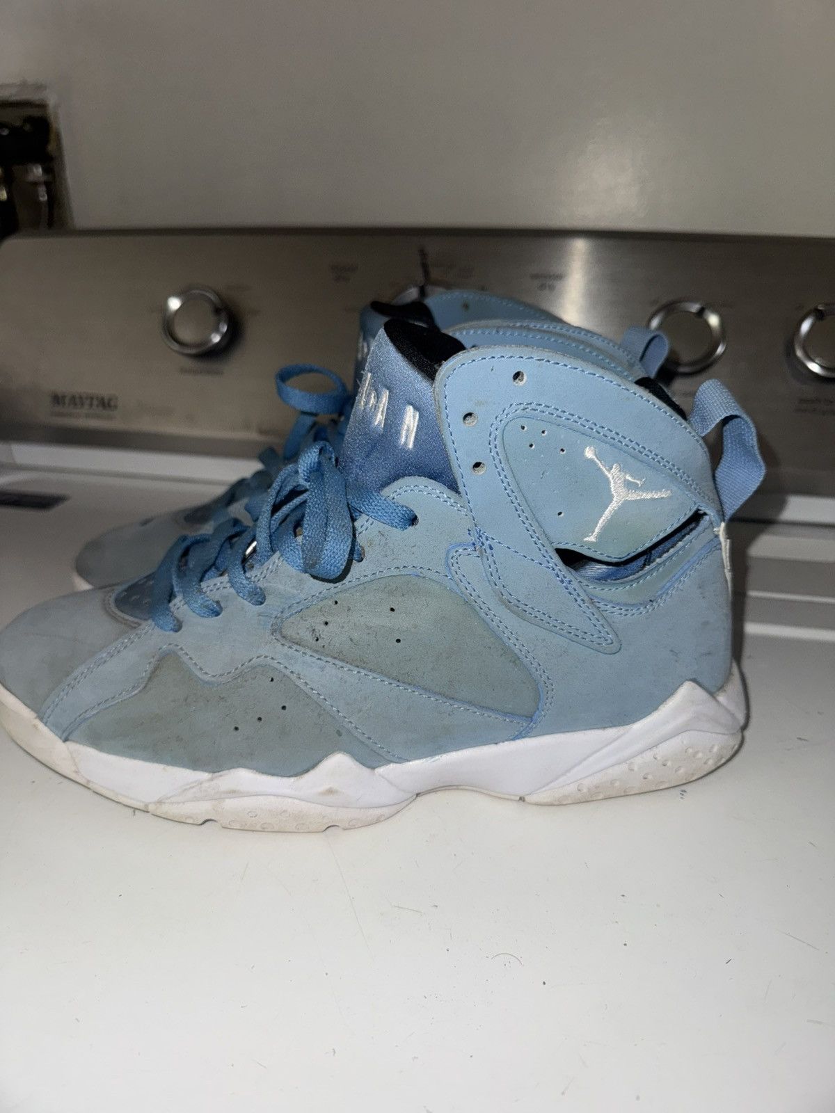 Jordan Brand Jordan 7 UNC colorwave Size US 9 / EU 42 - 2 Thumbnail