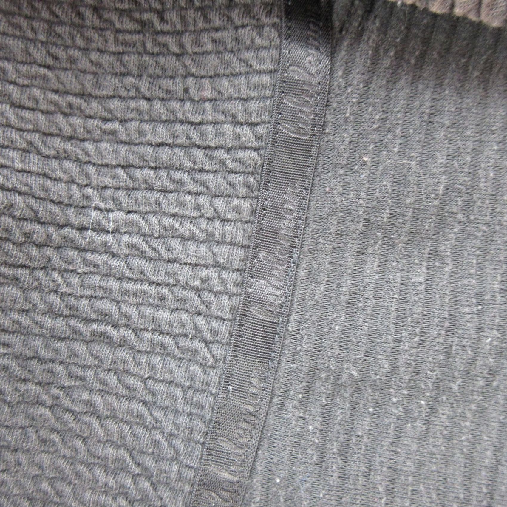 Lululemon Lululemon Jacket Womens Medium Dark Gray Longline Full Zip Waffle Knit Mock Neck Size M / US 6-8 / IT 42-44 - 5 Thumbnail