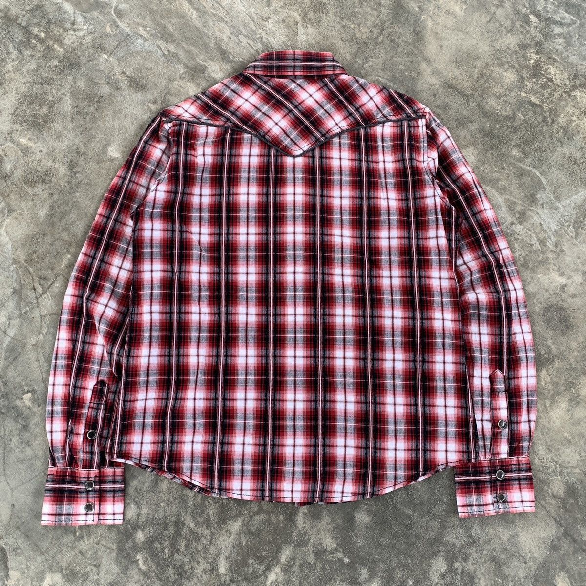 In The Attic In The Attic Plaid Gothic Punk VKei Style Shirt Size US M / EU 48-50 / 2 - 7 Thumbnail