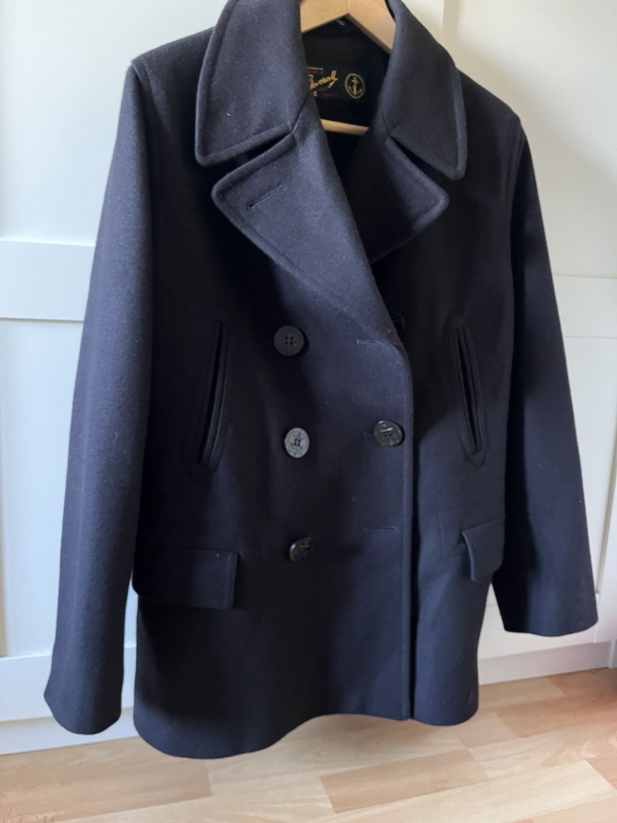 Gloverall Gloverall peacoat men’s coat vintage wool classic Size US XS / EU 42 / 0 - 9 Thumbnail