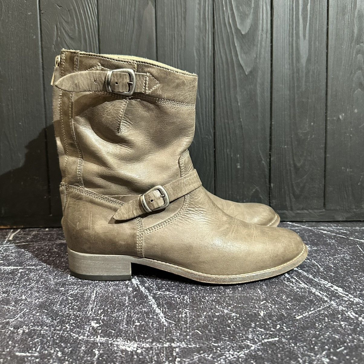 Belstaff BELSTAFF - Women’s Leather Boots Size 37 Rick Owens Style Size US 7 / IT 37 - 2 Thumbnail