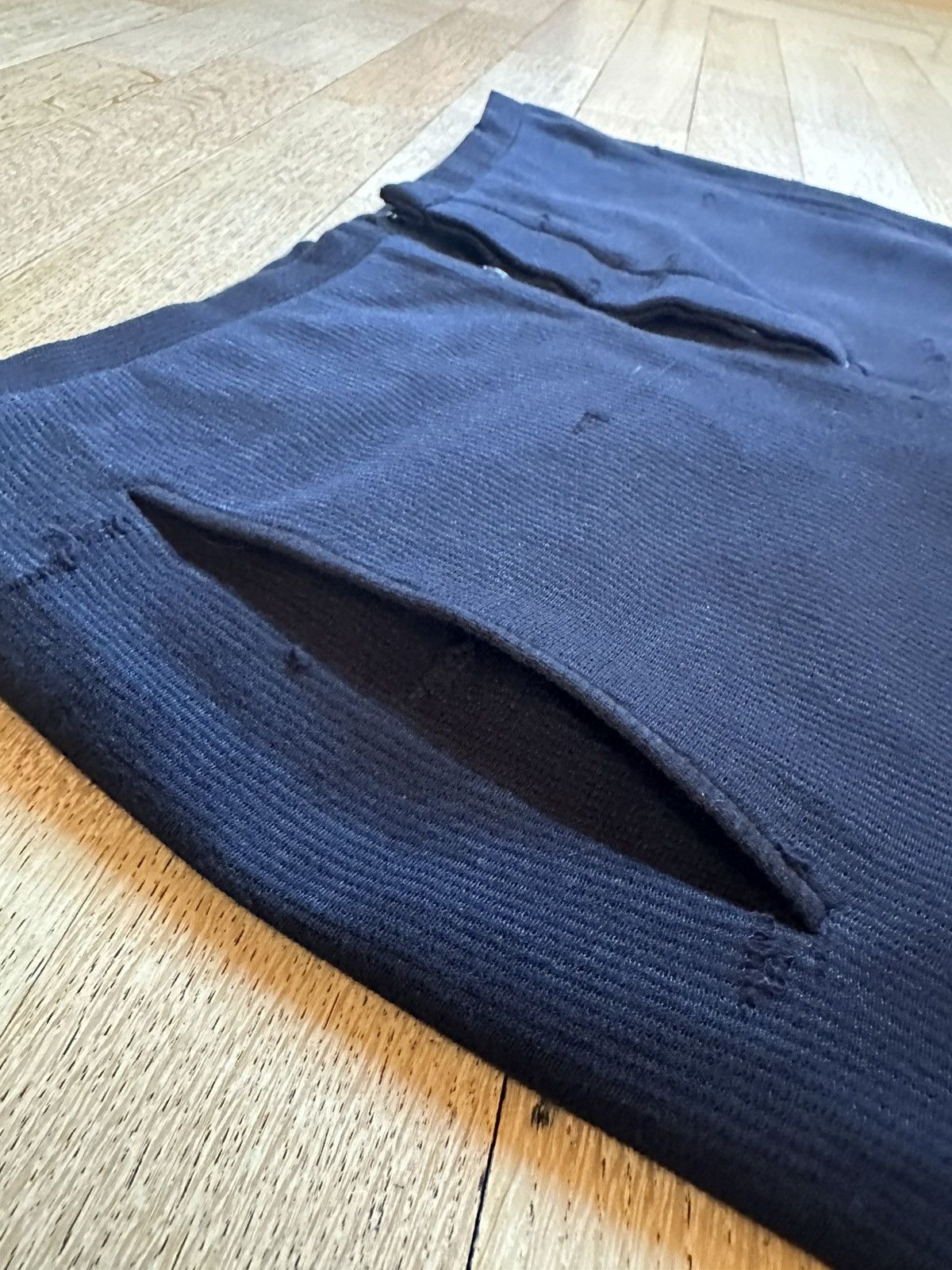 Label Under Construction Soft and comfortable black suit cotton/linen. Size 52R - 4 Thumbnail