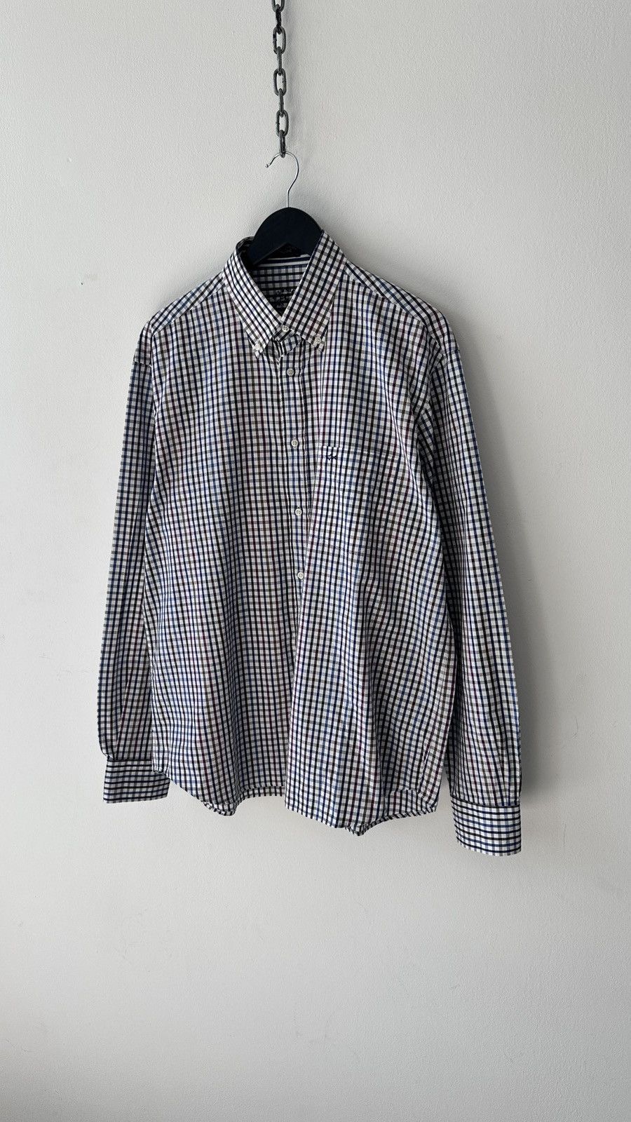 Paul & Shark Paul & Shark Yachting Shirt Check Button Down Made in Italy Size US XL / EU 56 / 4 - 4 Thumbnail