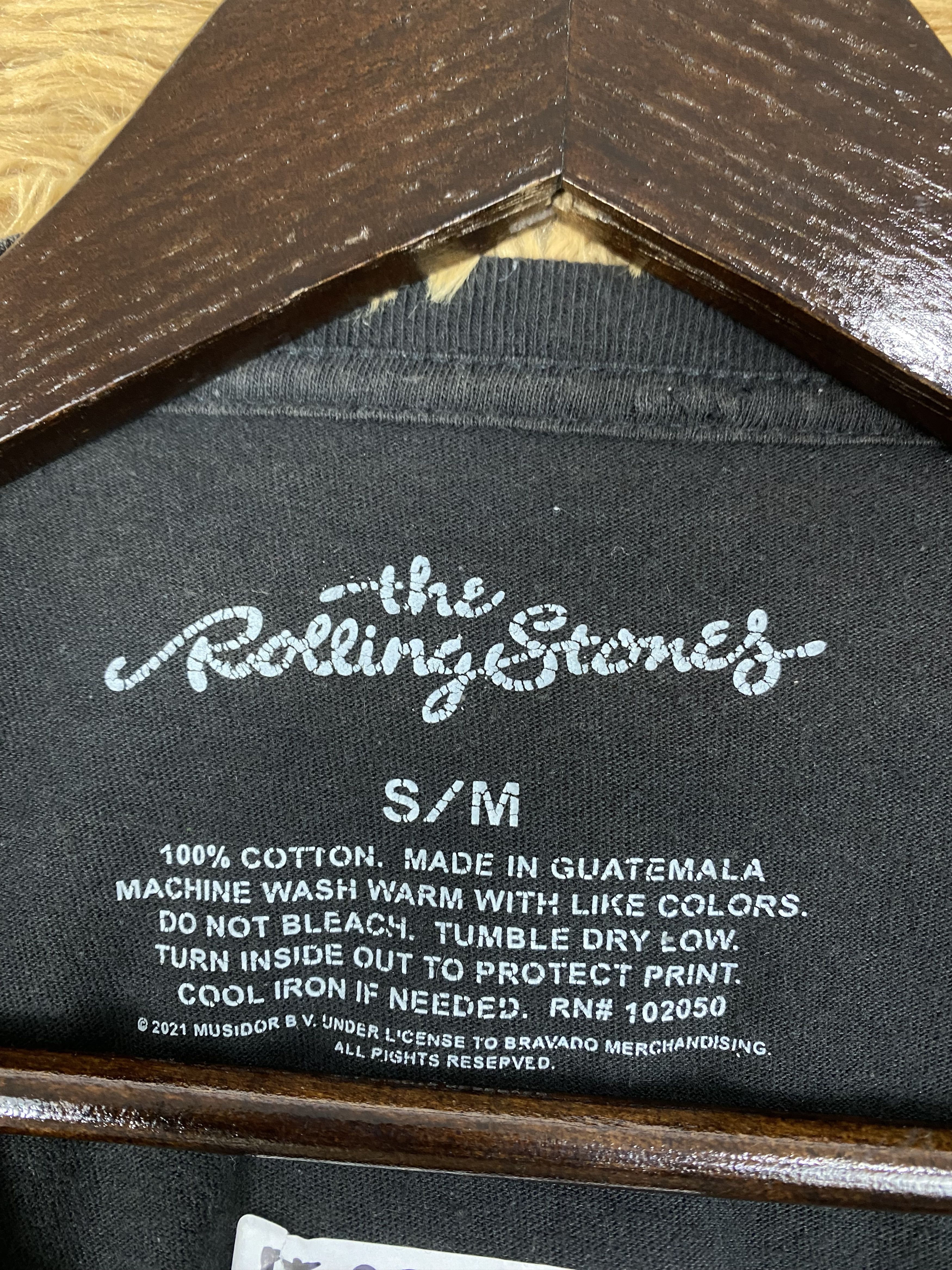 The Rolling Stones Vintage The Rolling Stones Shorts Sleeve T-Shirts PT0094 Size US M / EU 48-50 / 2 - 6 Thumbnail