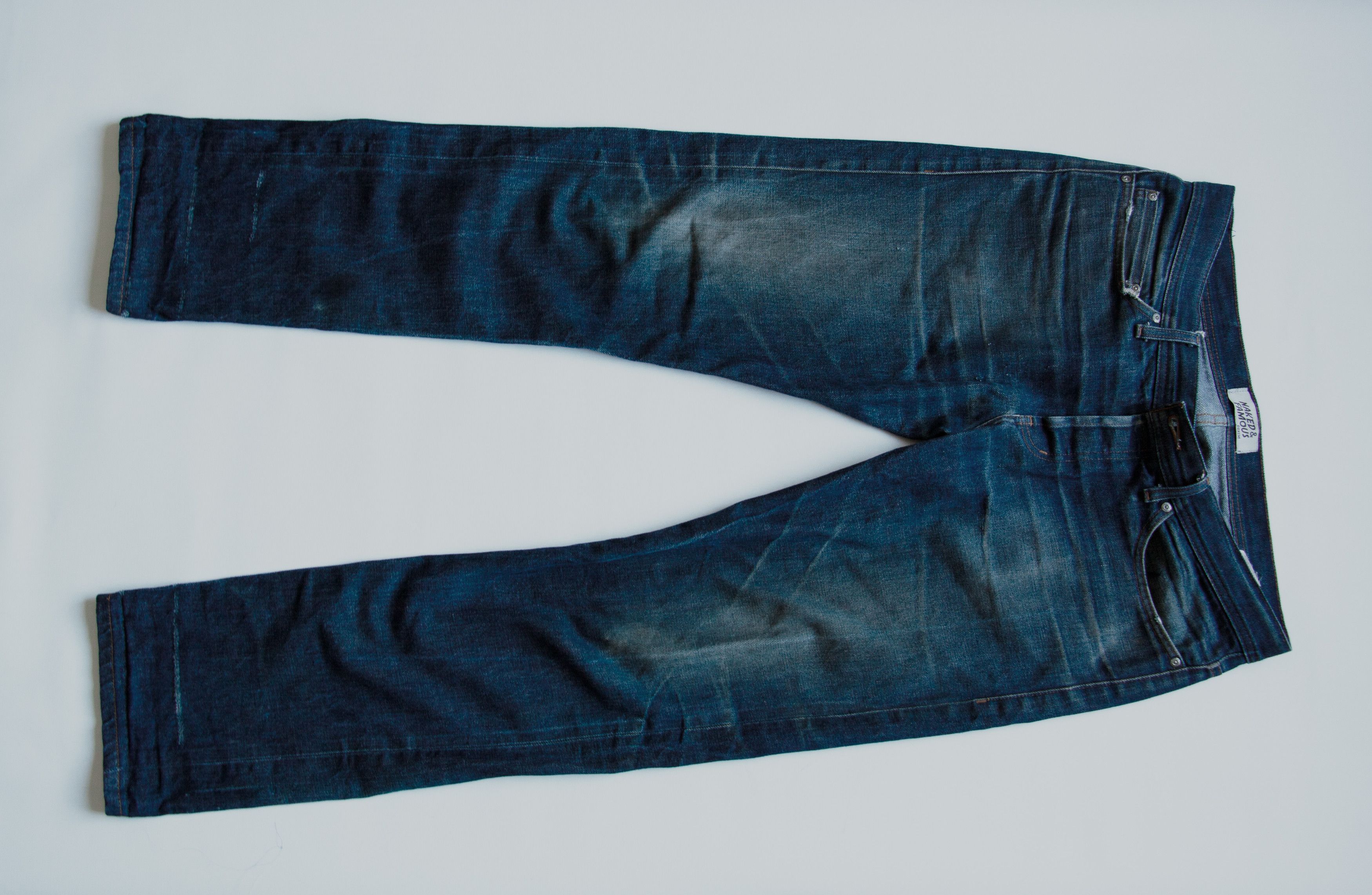 Naked & Famous WeirdGuy Dirty Fade Selvedge | Grailed