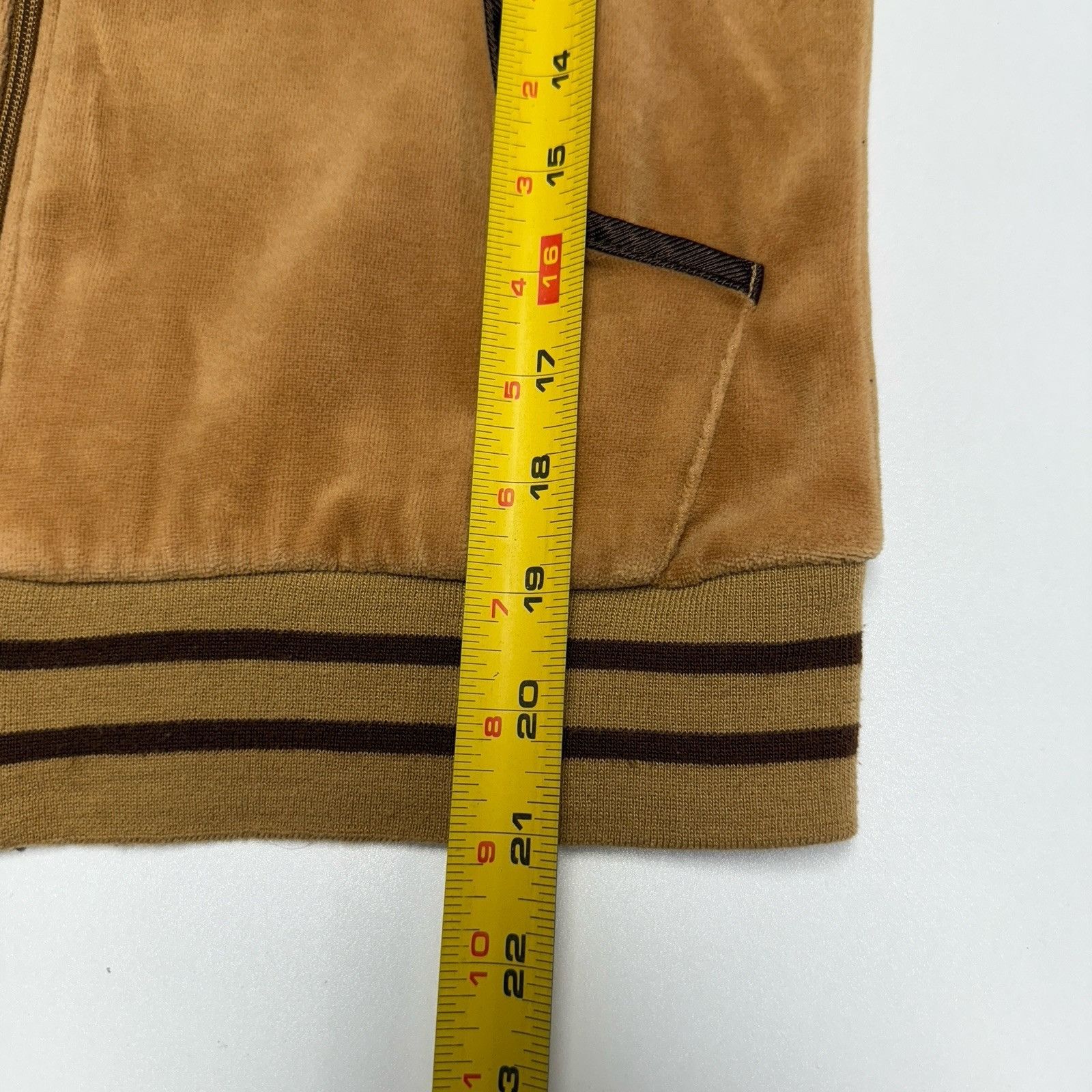 Vintage Playbaby Velour Sweatshirt Womens Small 17.5x21 Brown S & P Size S / US 4 / IT 40 - 11 Thumbnail
