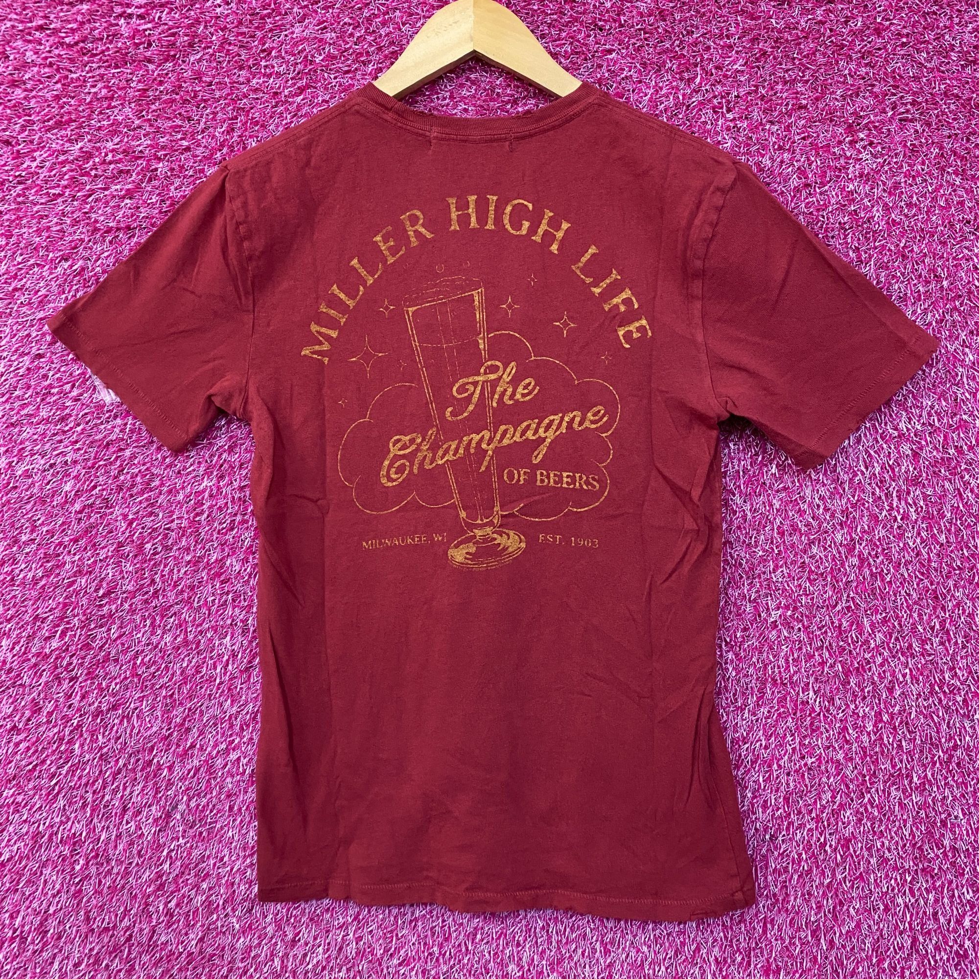 Junk Food Junk Food Clothing Miller High Life Sportsman's Club T-Shirt Size US XS / EU 42 / 0 - 4 Thumbnail