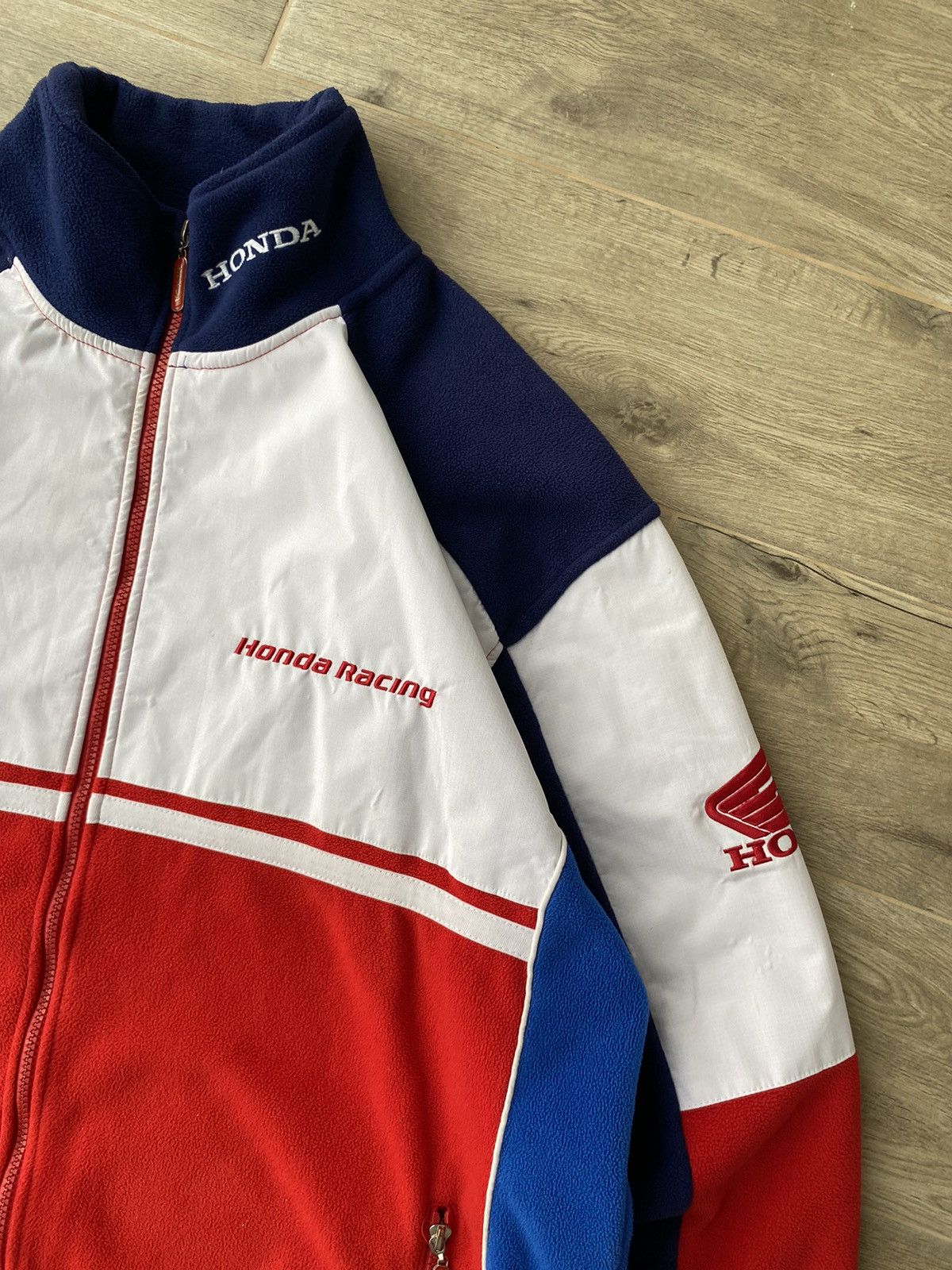 Formula 1 × Honda Honda Vintage Racing Fleece Jacket Size US XL / EU 56 / 4 - 6 Thumbnail