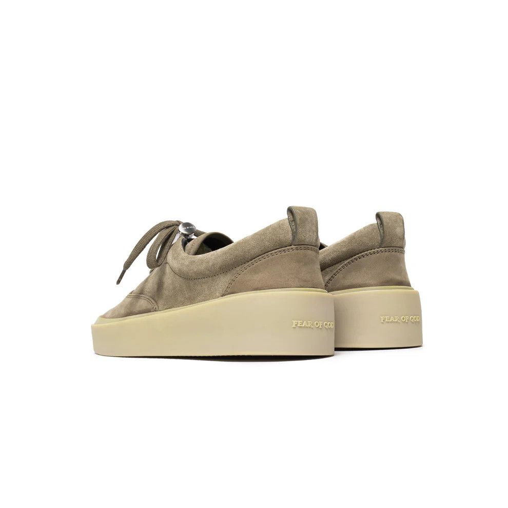 Fear of God o1f1d3z0825 Suede Lace Up Sneakers in Green Size US 12 / EU 45 - 3 Thumbnail