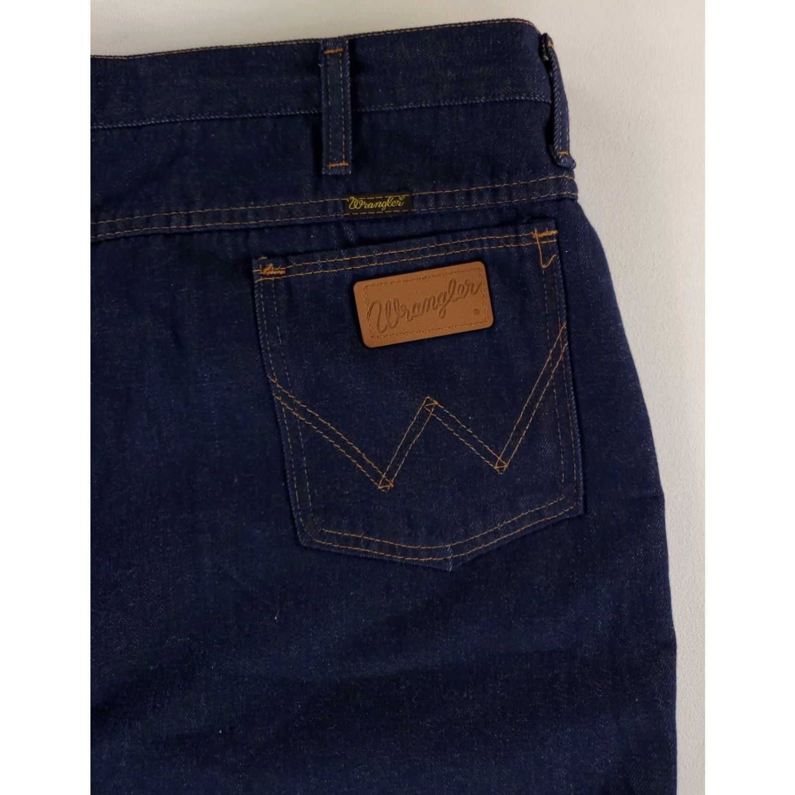 Wrangler VINTAGE Wrangler Jeans Mens 42x30 Blue Bootcut 70s Inseam 29" Size US 42 / EU 58 - 4 Thumbnail