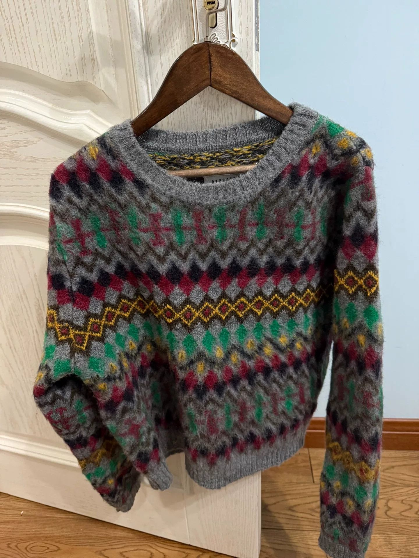 Maison Margiela Maison Margiela Fair Isle Sweater Size M / US 6-8 / IT 42-44 - 1 Thumbnail