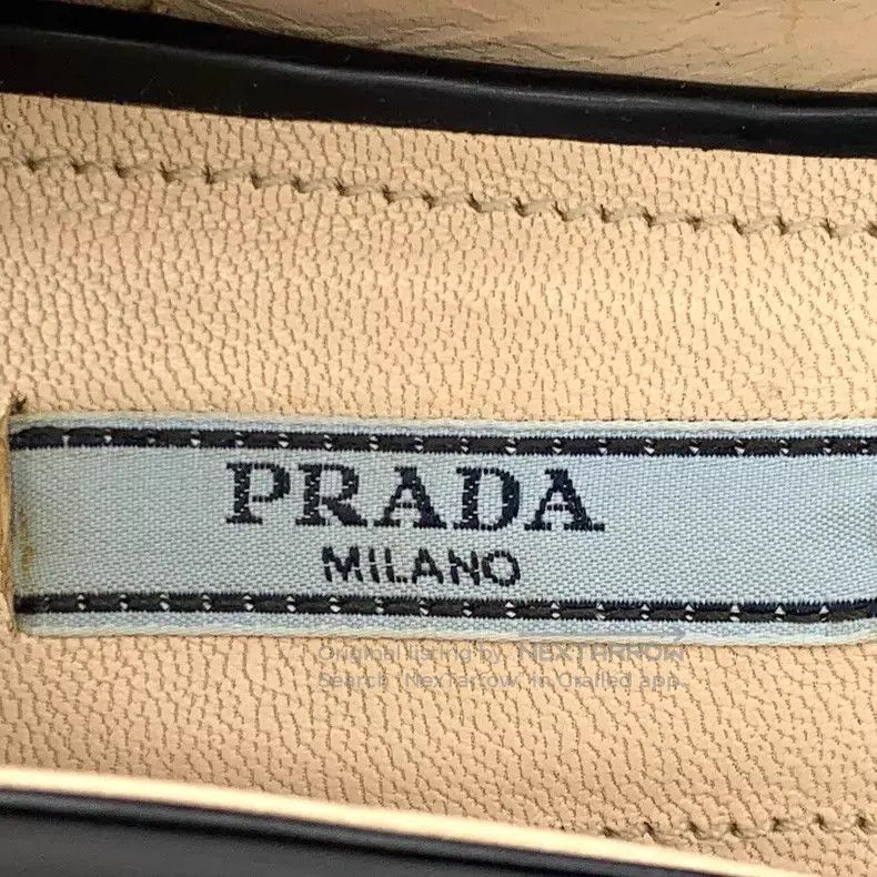Prada Prada Black pointed bow casual flat shoes Size US 6.5 / IT 36.5 - 7 Thumbnail