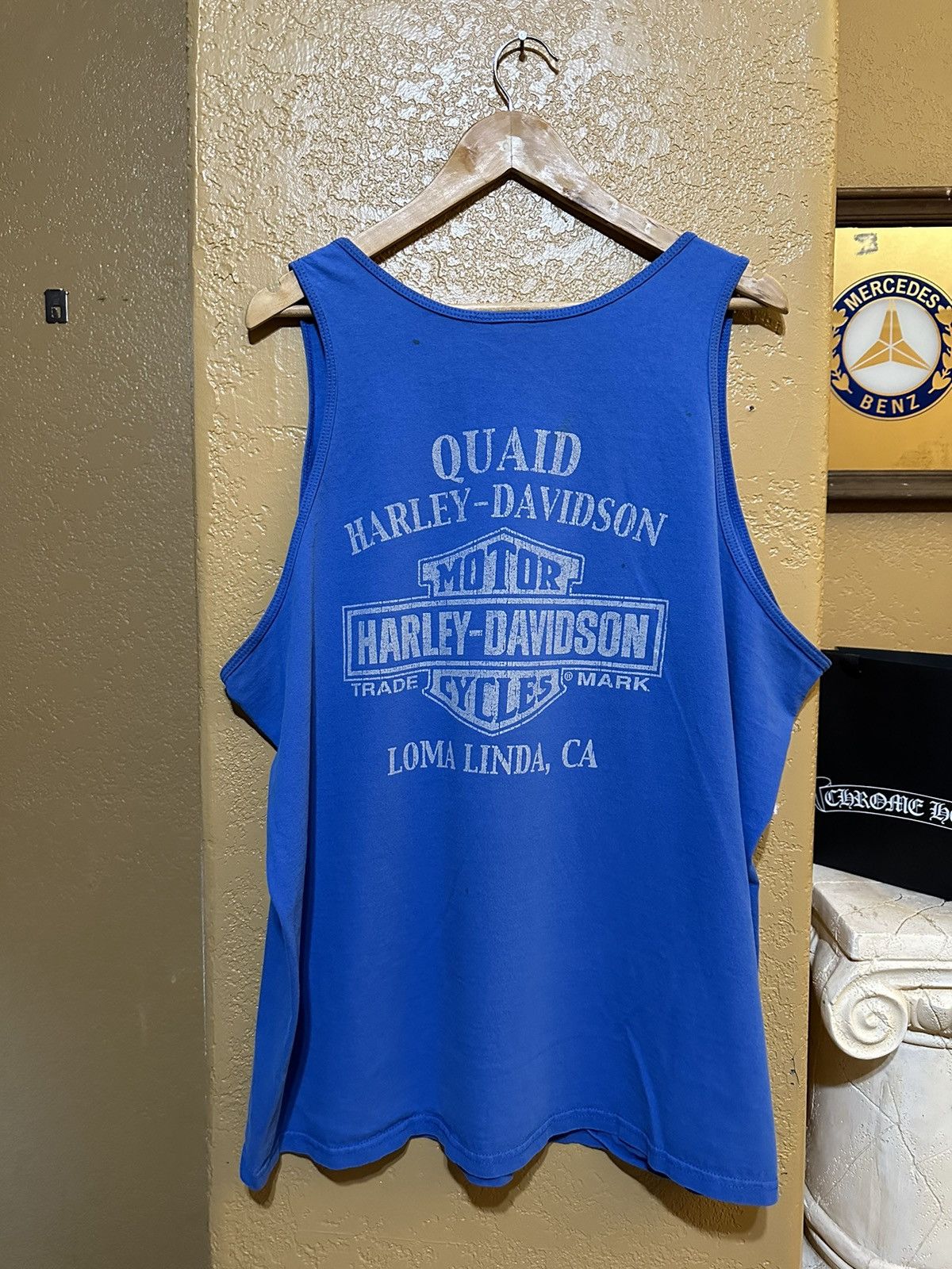 Harley Davidson × Vintage Harley Davidson Pinup Tank Top Shirt XL Y2K Size US XL / EU 56 / 4 - 4 Thumbnail