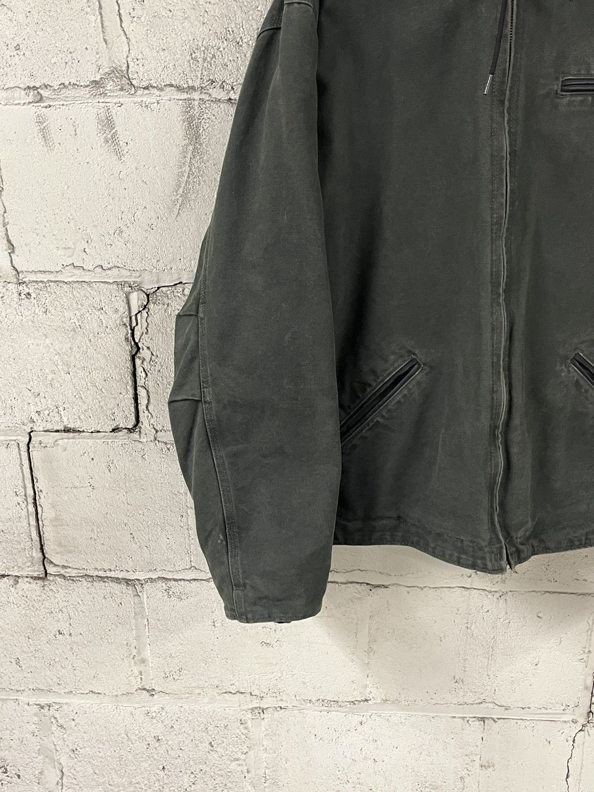 Carhartt Carhartt moss green hooded detroit style jacket rare hype Size US XXL / EU 58 / 5 - 4 Thumbnail