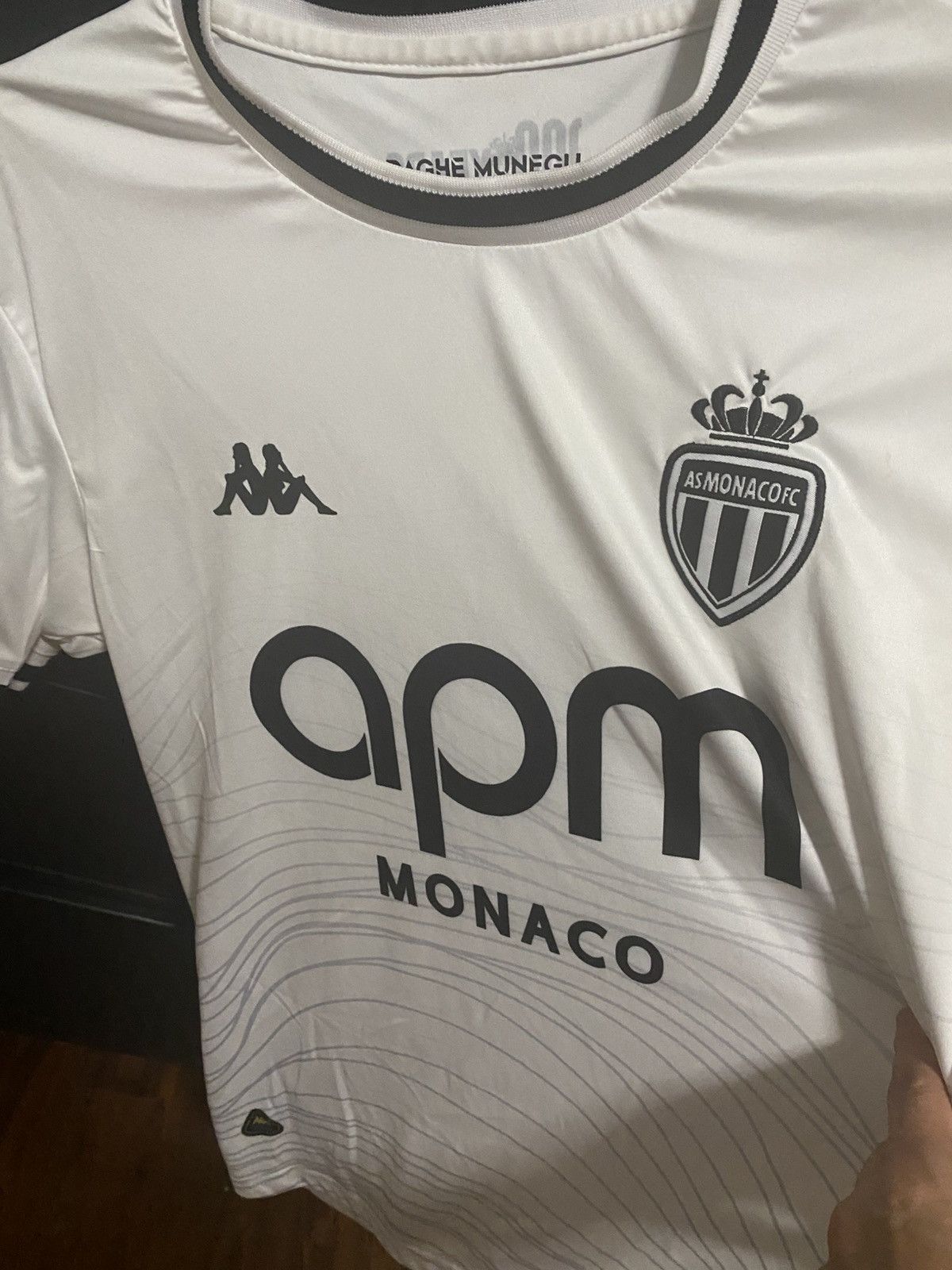 Kappa Monaco soccer Jersey 2024/25 Size US S / EU 44-46 / 1 - 2 Thumbnail