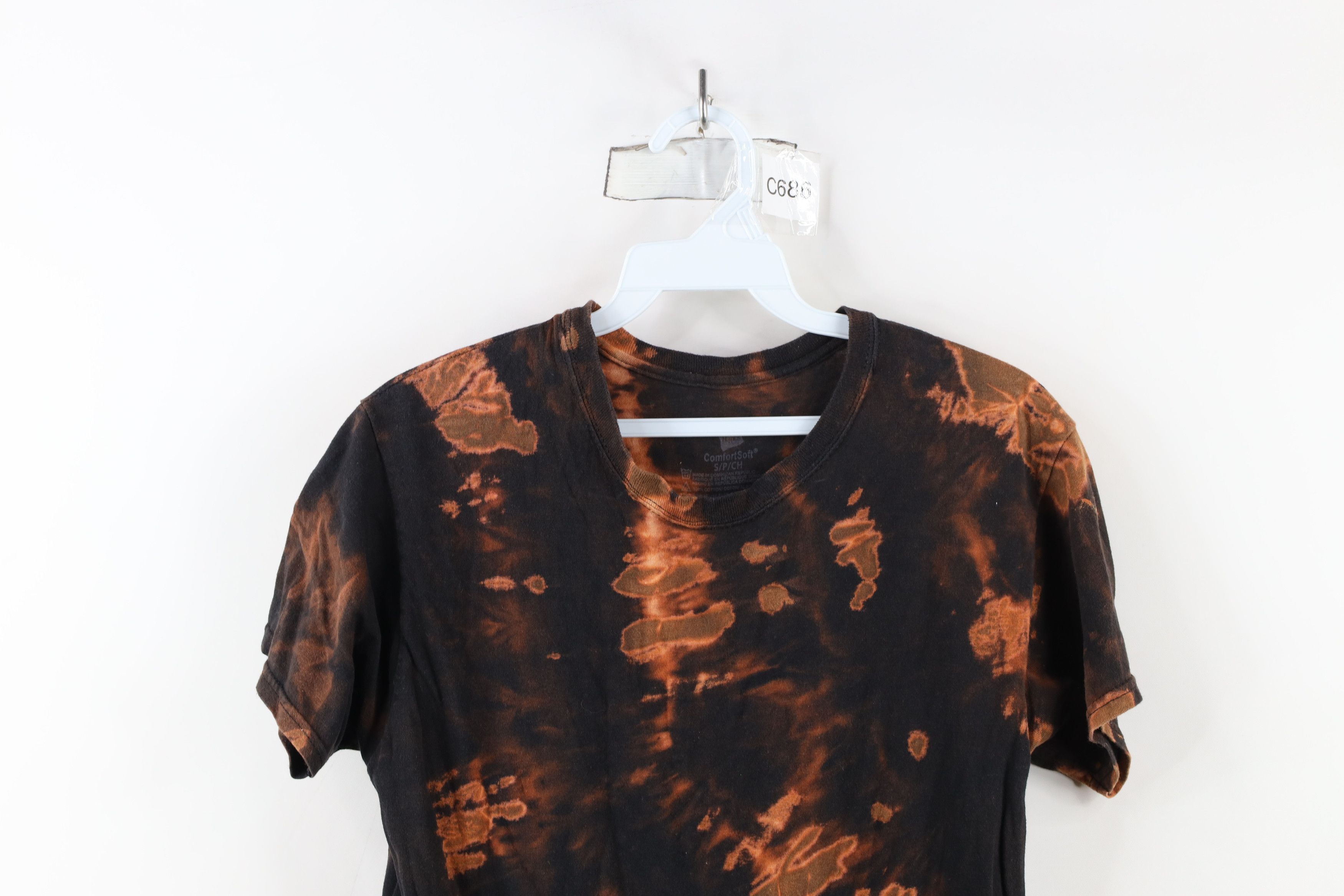 Vintage Vintage Y2K Streetwear Acid Wash Short Sleeve T-Shirt Size US S / EU 44-46 / 1 - 2 Thumbnail