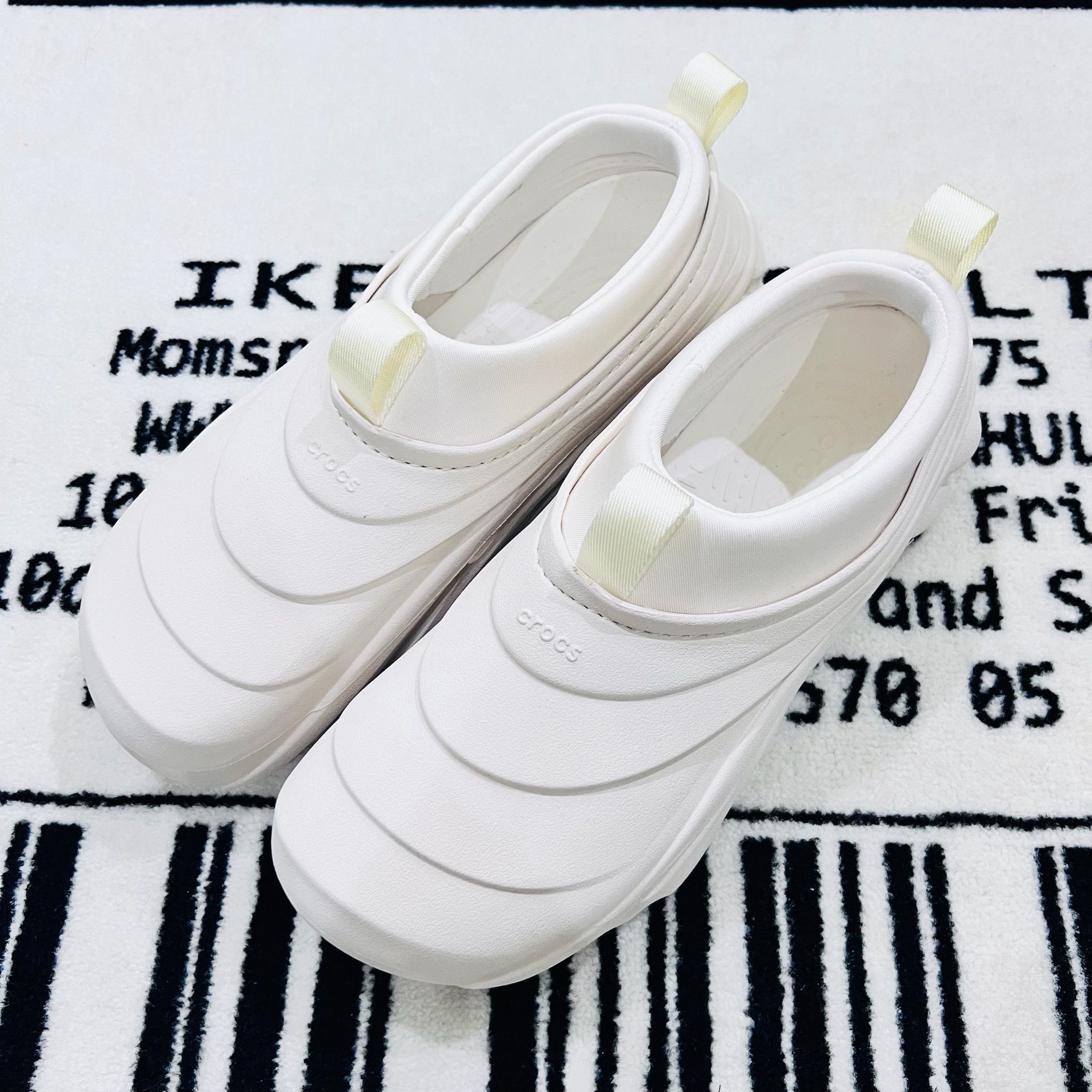 Crocs Crocs Echo Storm Tundra Off-White Colorway. Size US 10 / EU 43 - 3 Thumbnail