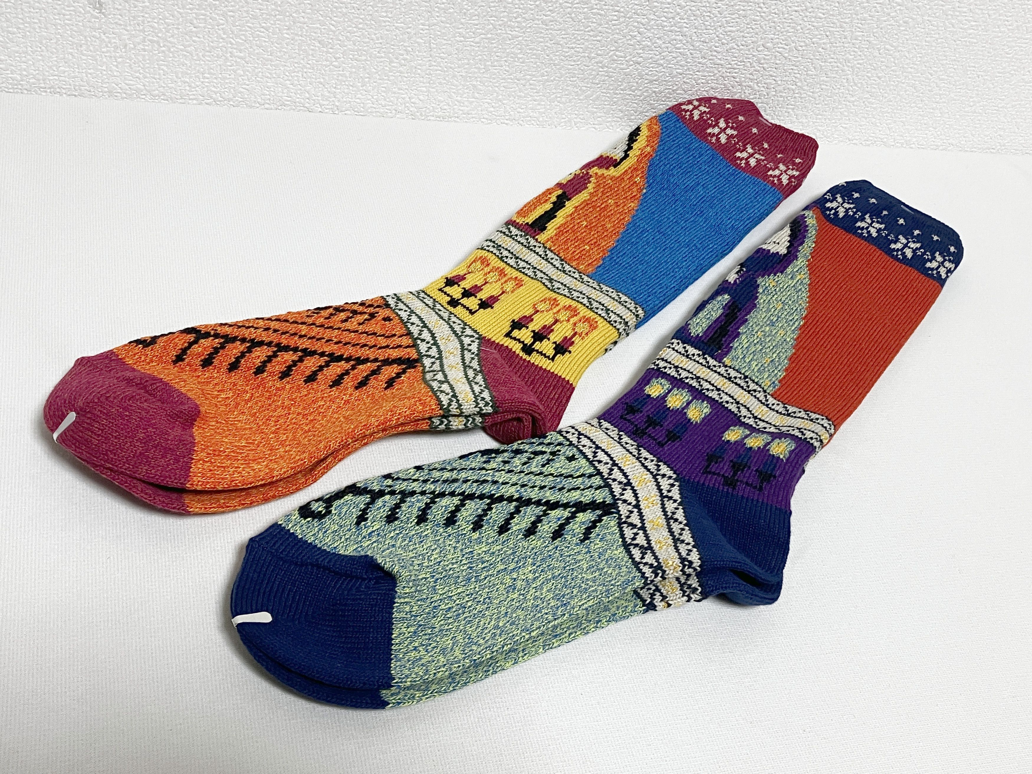 Kapital KAPITAL 96 yarns Maria socks short 2 pairs set new Size ONE SIZE - 7 Thumbnail