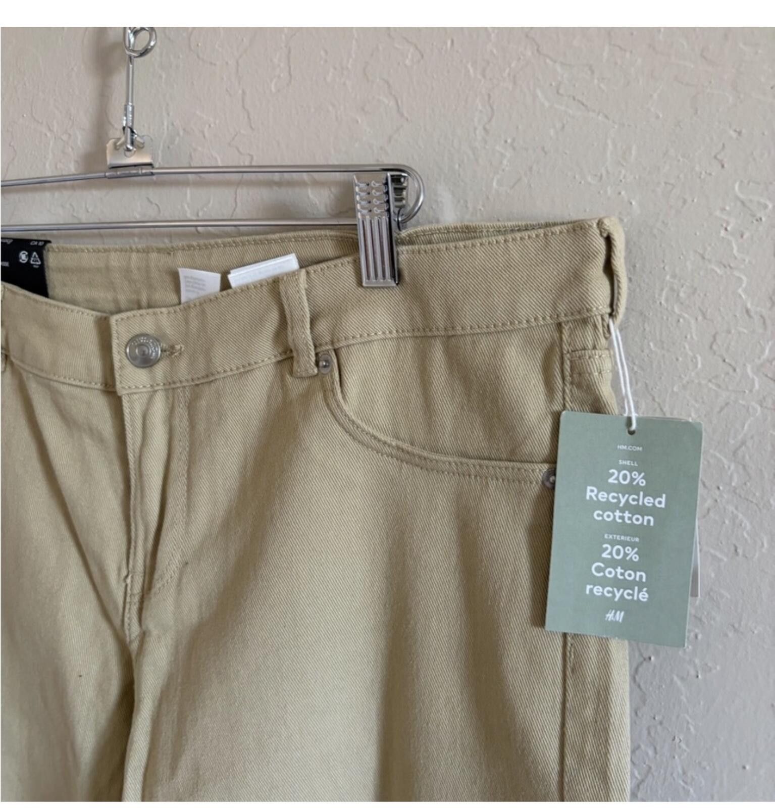 Divided H&M Divided Beige Denim Pants Size 32" / US 10 / IT 46 - 2 Thumbnail