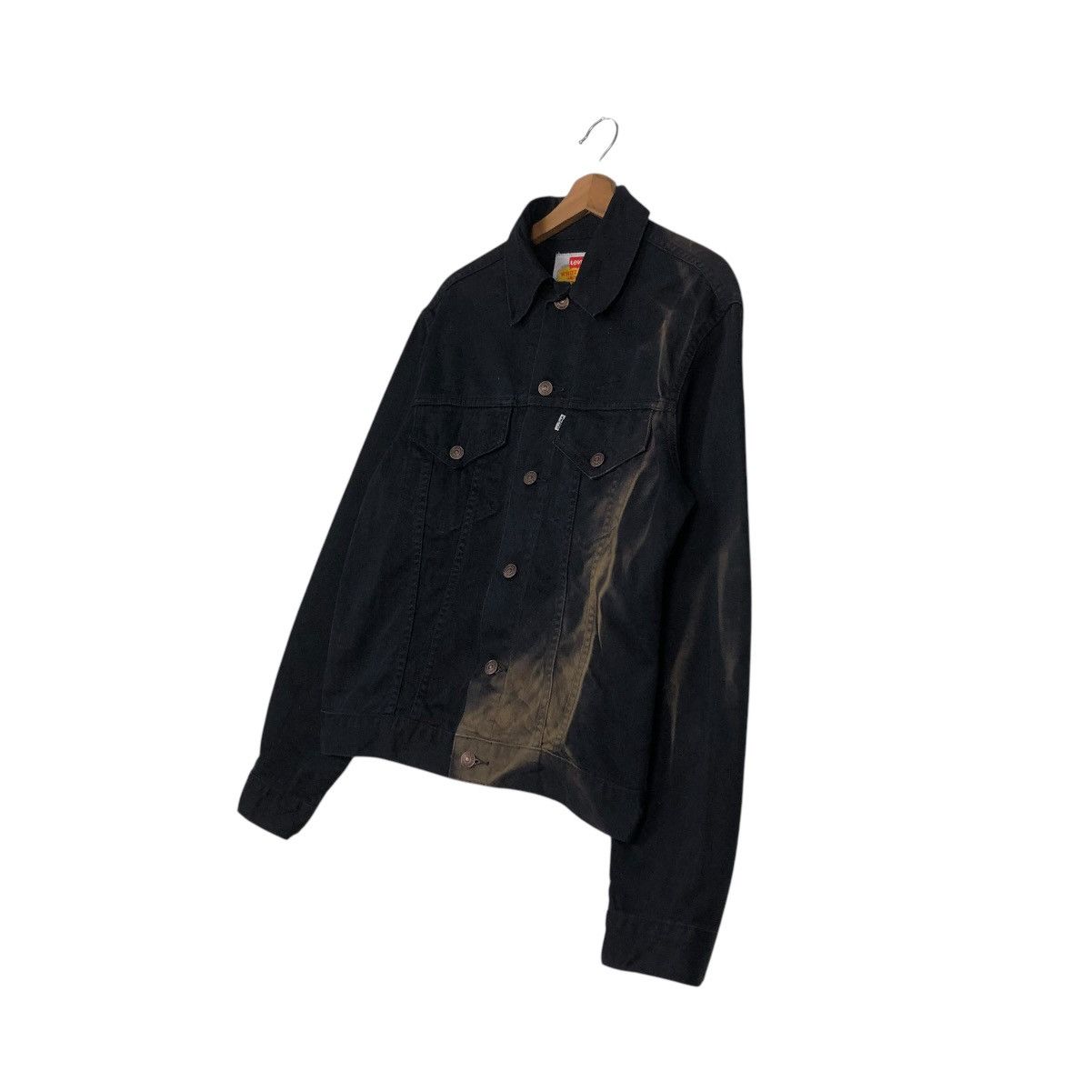Levi's 🔥VINTAGE BIKER JACKET LEVI’S SUN FADED DESIGN VERY RARE Size US M / EU 48-50 / 2 - 4 Thumbnail