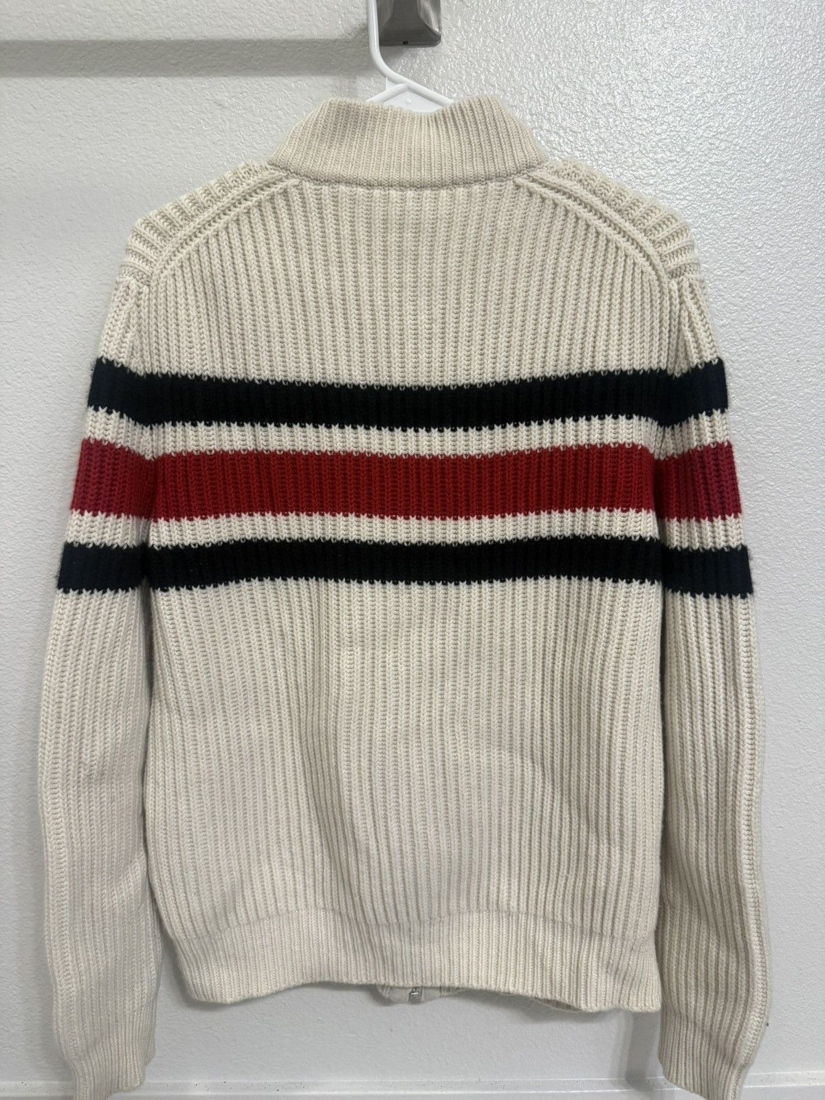 Prada Prada logo-jacquard Cashmere Zip Size US L / EU 52-54 / 3 - 2 Thumbnail