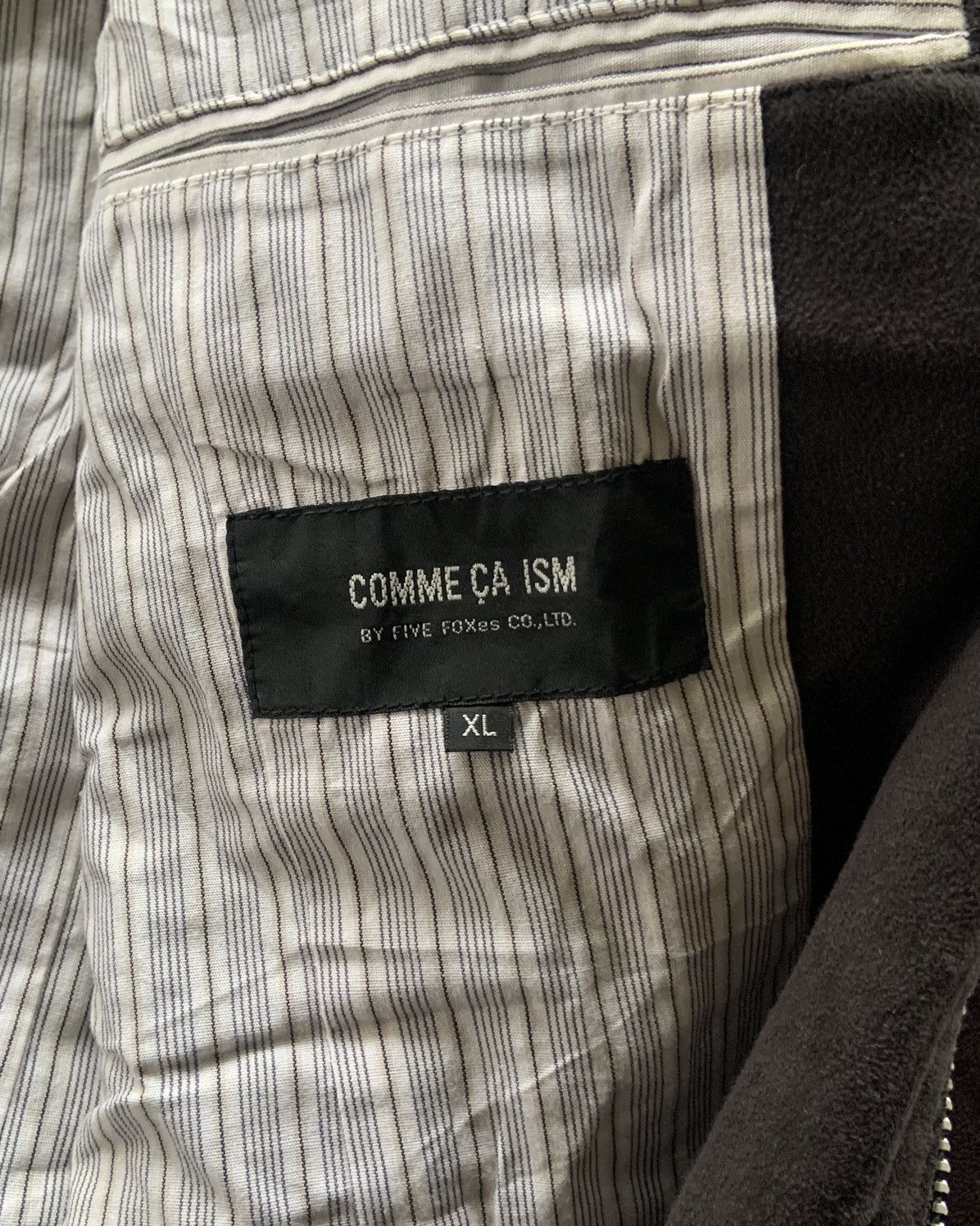 Comme Ca Ism × Designer × Japanese Brand Comme Ca Ism Faded Black Parkas ifsixwasnine style Jacket Size US M / EU 48-50 / 2 - 5 Thumbnail