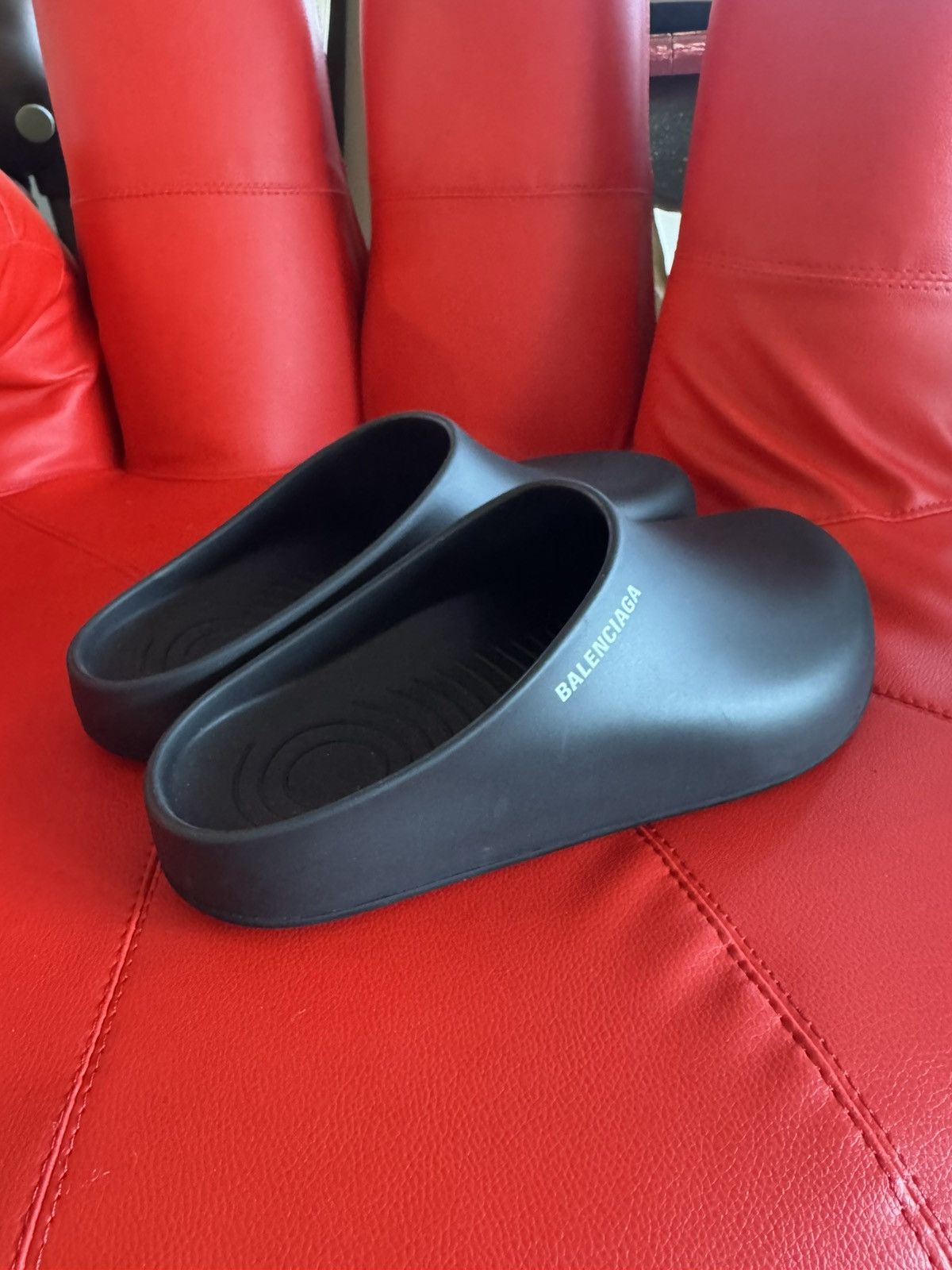 Balenciaga Balenciaga Mocsolstro325 Mule Slides in Black Size US 9 / EU 42 - 4 Thumbnail