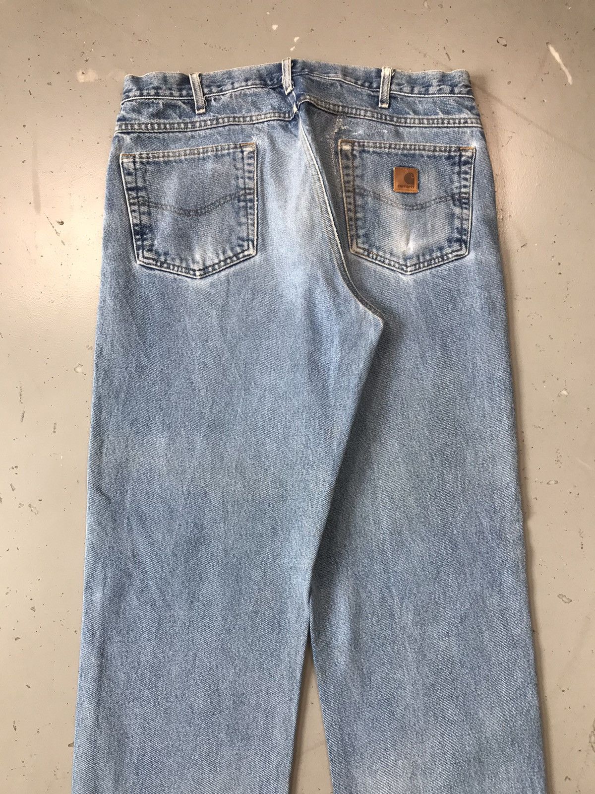 Carhartt Vintage Carhartt B17 DST repaired denim Size US 38 / EU 54 - 15 Thumbnail
