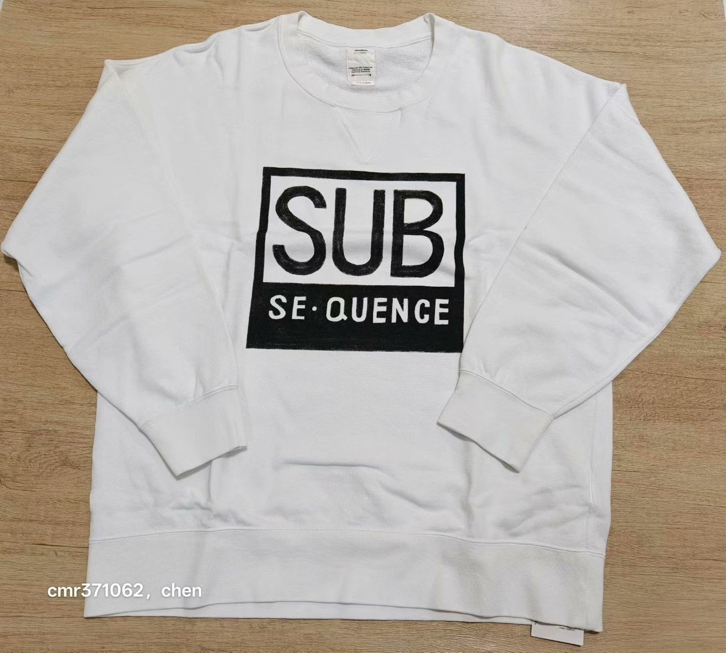 Visvim VISVIM JUMBO SWEAT CREW L/S Size US L / EU 52-54 / 3 - 4 Thumbnail