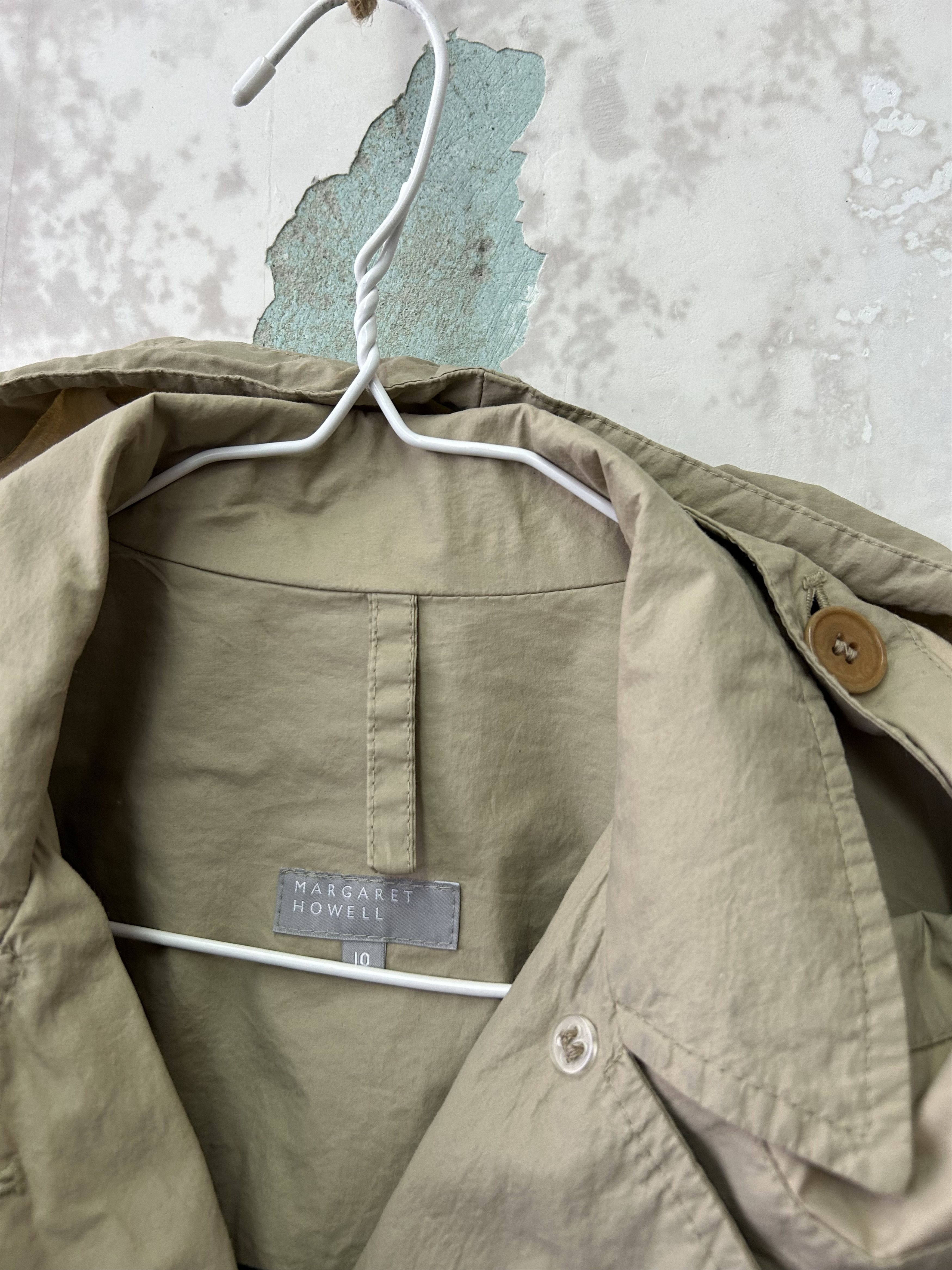 Margaret Howell Margaret Howell - Beige Women's Lightweight Jacket size 10 Size M / US 6-8 / IT 42-44 - 5 Thumbnail