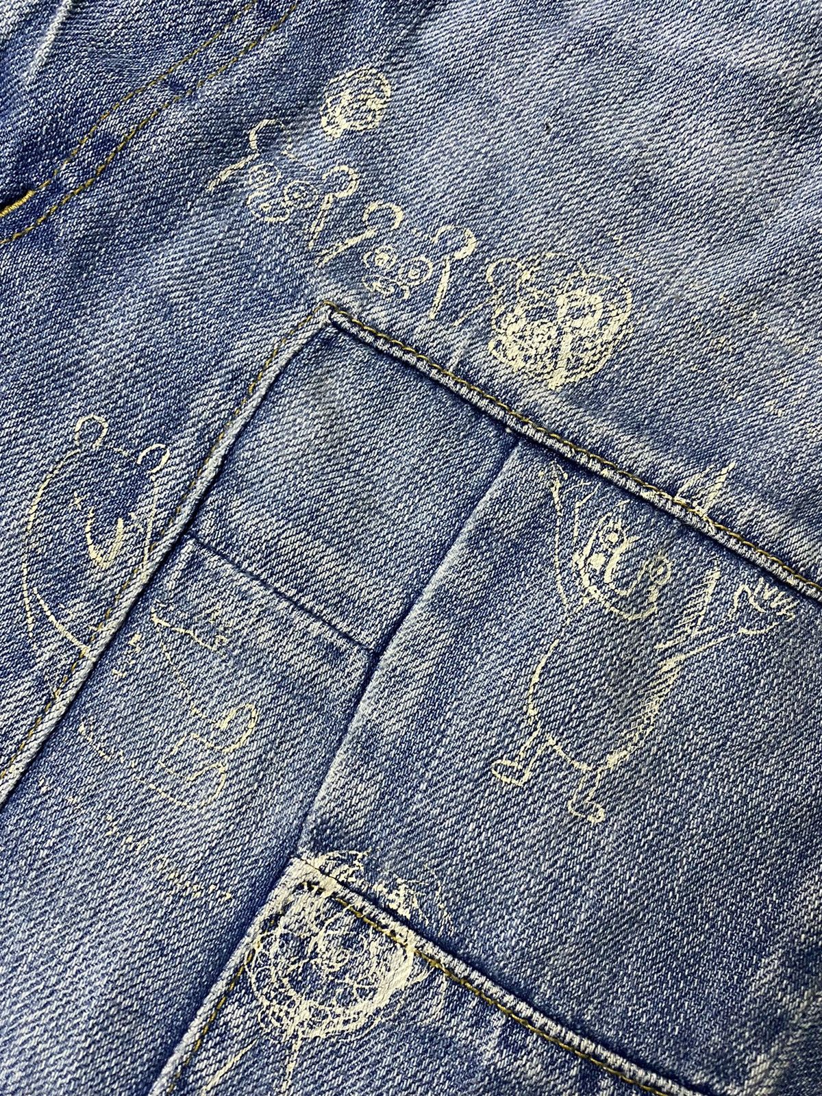 Issey Miyake × Japanese Brand × Ne-Net Ne-net issey miyake patcwork art jeans Size US 30 / EU 46 - 5 Thumbnail