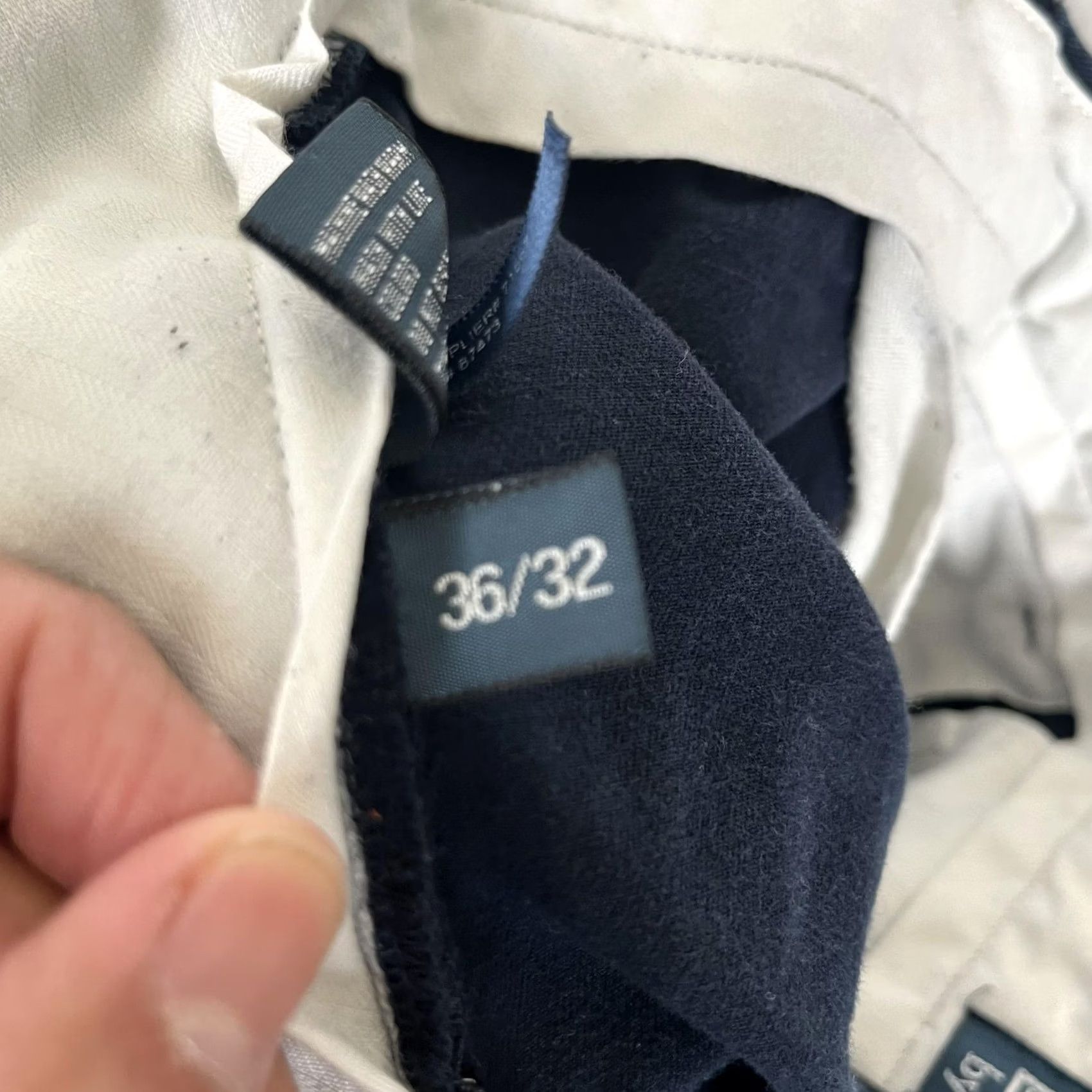 Polo Ralph Lauren Polo Ralph Lauren Ethan Pant Mens 36x32 Blue Pleated Chino Classic Fit Casual Size US M / EU 48-50 / 2 - 7 Thumbnail