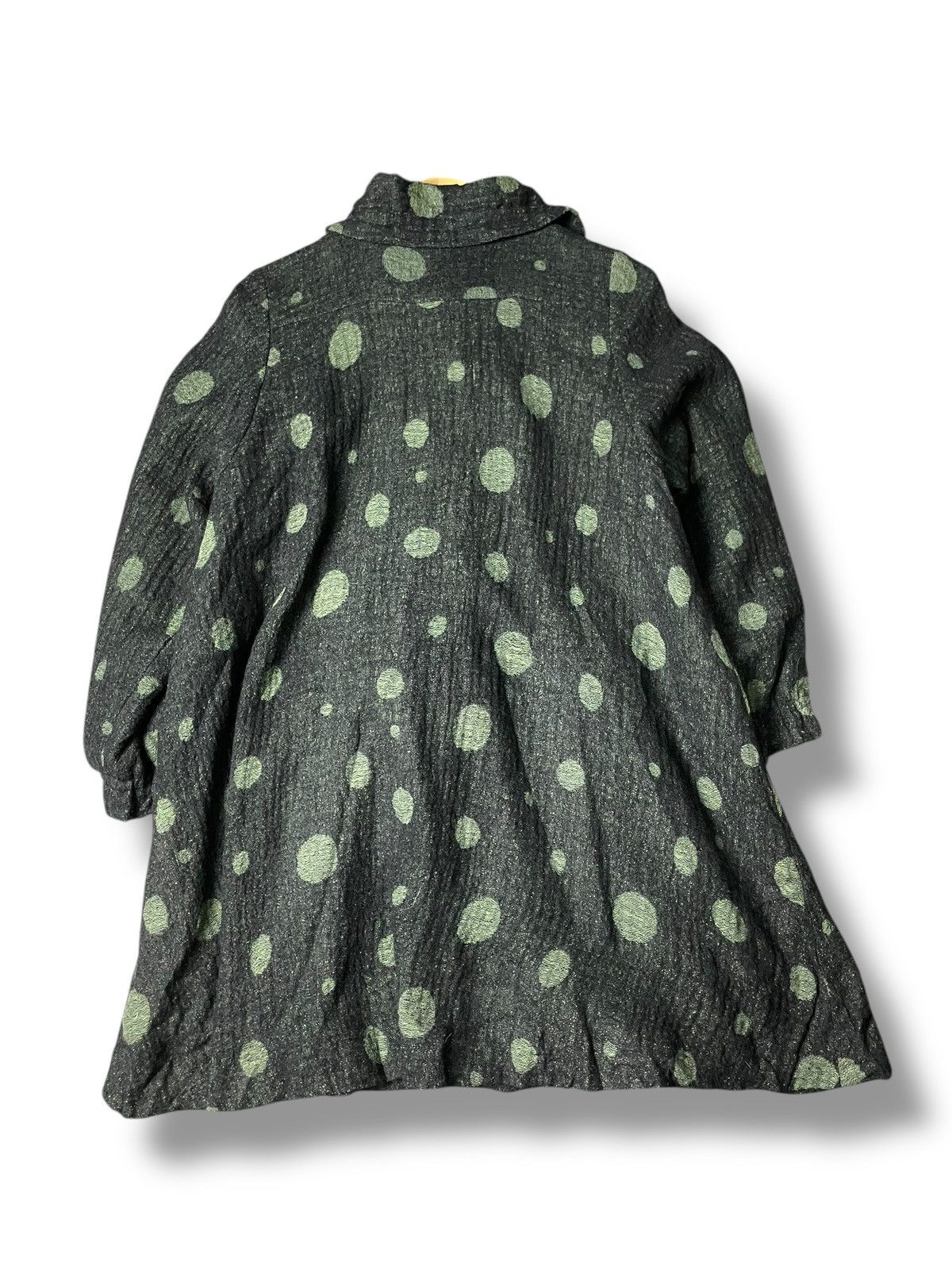 Japanese Brand × Vintage Japanese Brand Polka Dot Pattern Buttoned Jacket (114) Size XXS / US 00 / IT 34 - 5 Thumbnail