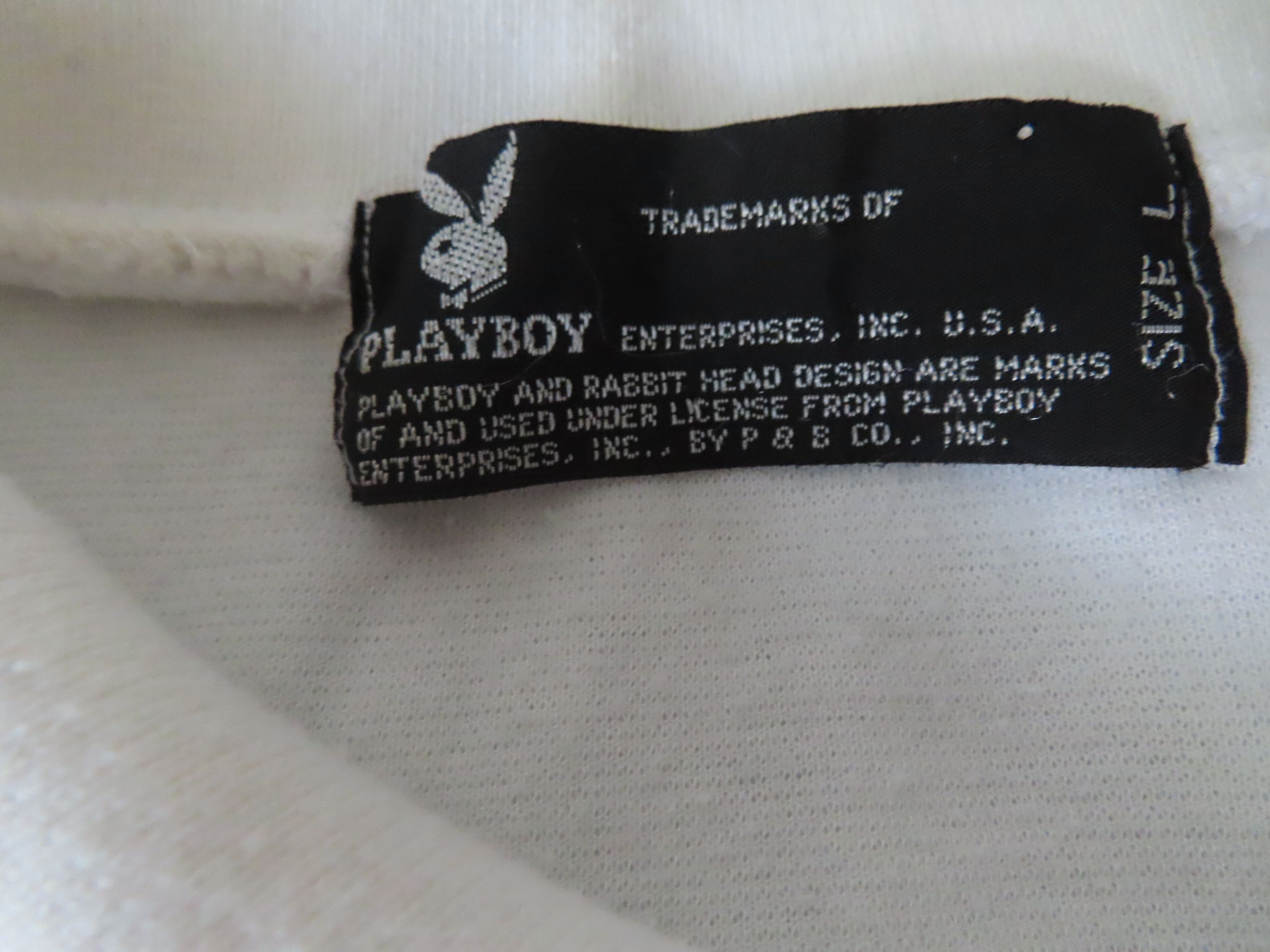 Playboy × Vintage vintage rare 70s 80s playboy sweater embroidered Size US L / EU 52-54 / 3 - 5 Thumbnail