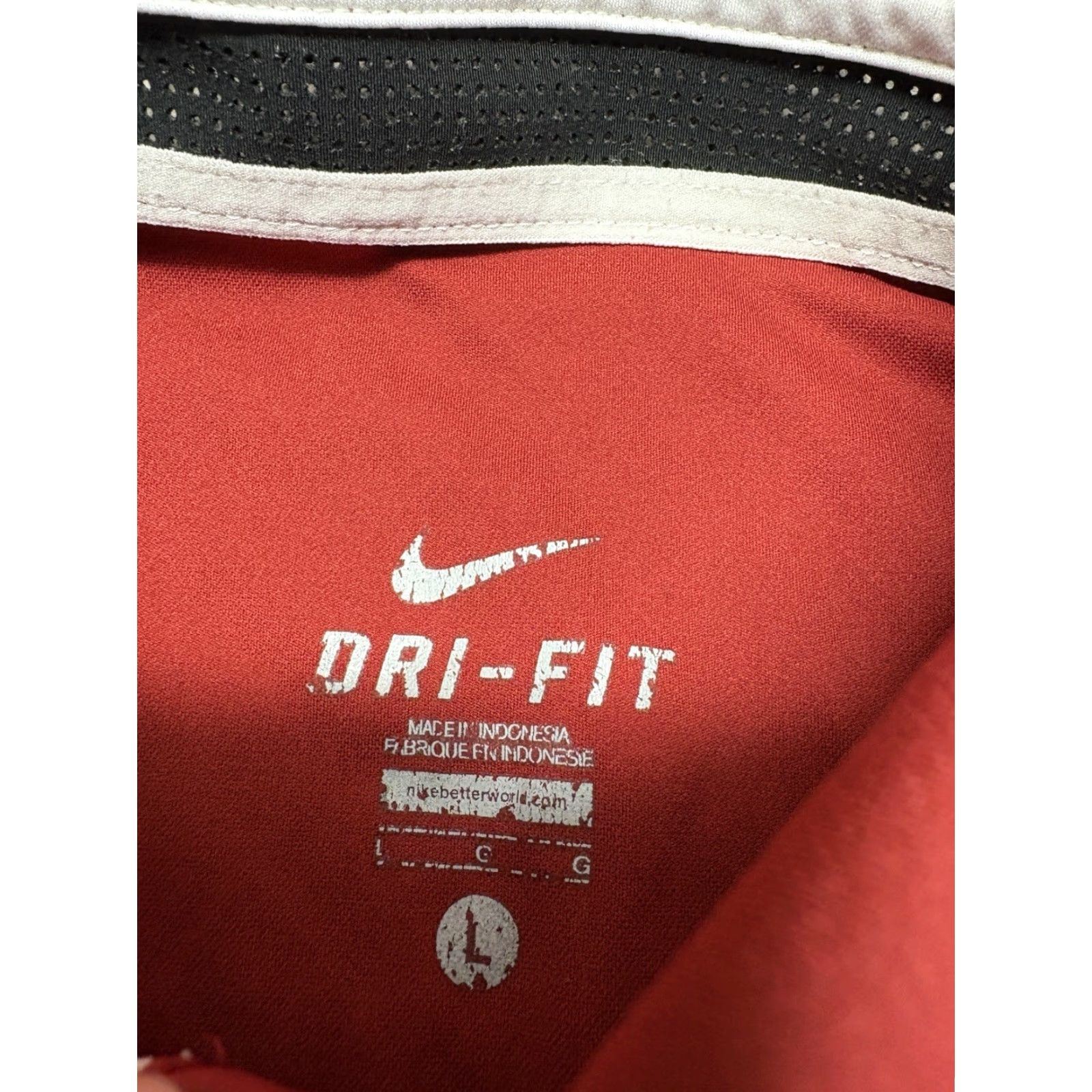 Nike Nike Alabama Crimson Tide Polo Shirt Mens Large Red Golf Performance Size US L / EU 52-54 / 3 - 4 Thumbnail