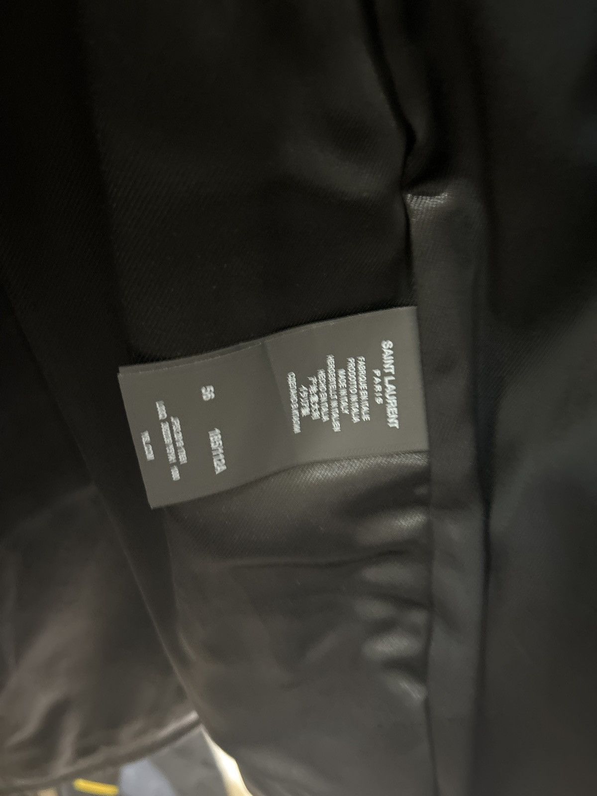 Saint Laurent Paris Saint Laurent Leather Jacket Size US XL / EU 56 / 4 - 6 Thumbnail