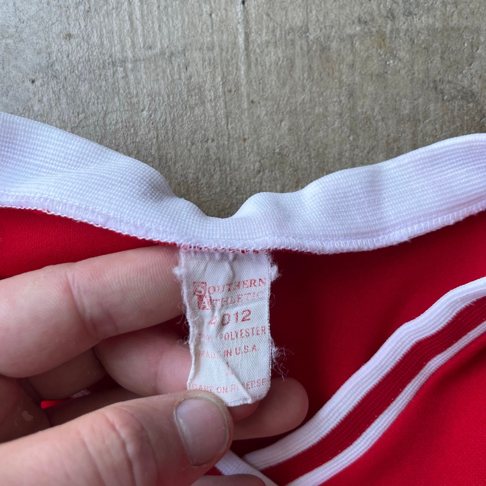 Vintage VINTAGE 50S SOUTHERN ATHLETIC RUSSELL SHIRT JERSEY LARGE Size US L / EU 52-54 / 3 - 4 Thumbnail