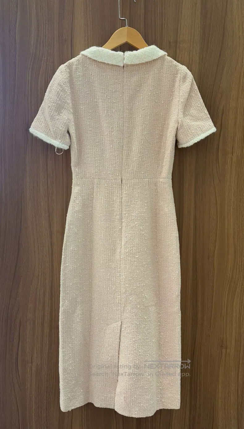Gucci Gucci Small fragrant style tweed doll collar dress Size XS / US 0-2 / IT 36-38 - 3 Thumbnail