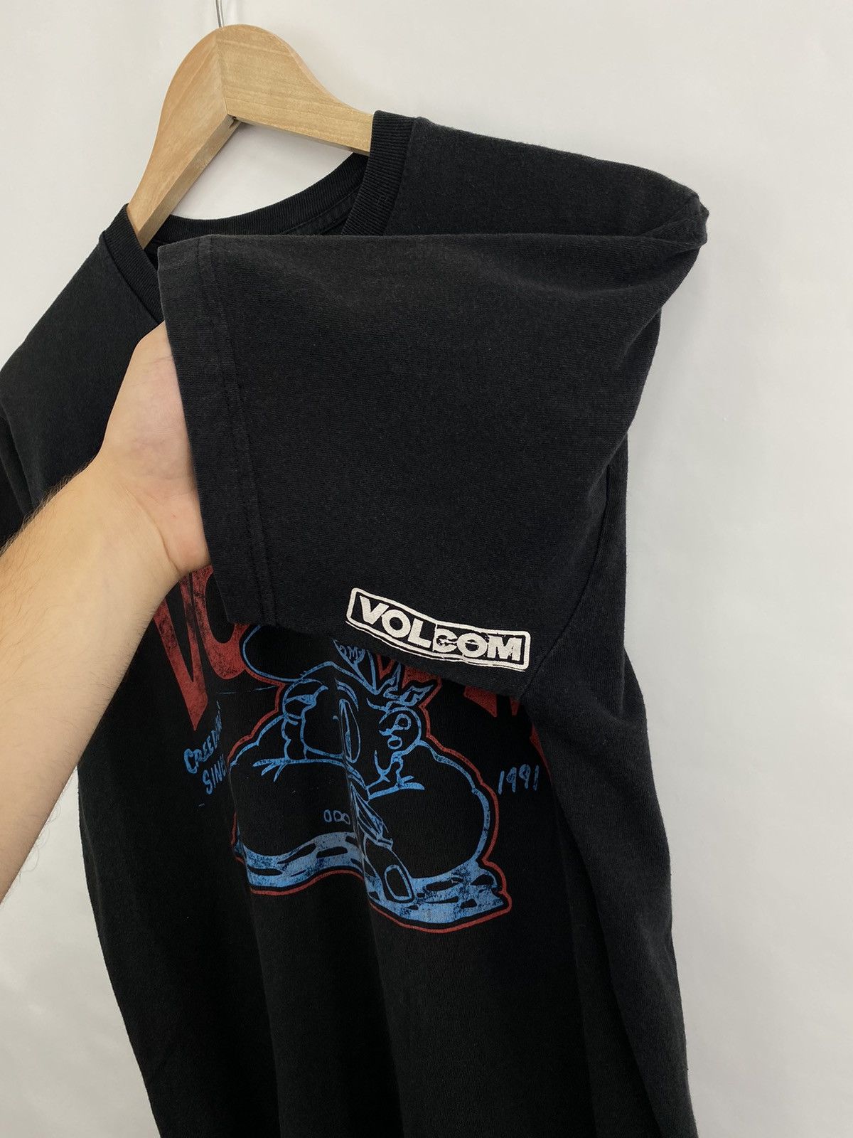 Volcom 🇺🇸 Vintage 90s Volcom Skate Center Logo T-Shirt Rare Hype Y2K Size US M / EU 48-50 / 2 - 6 Thumbnail