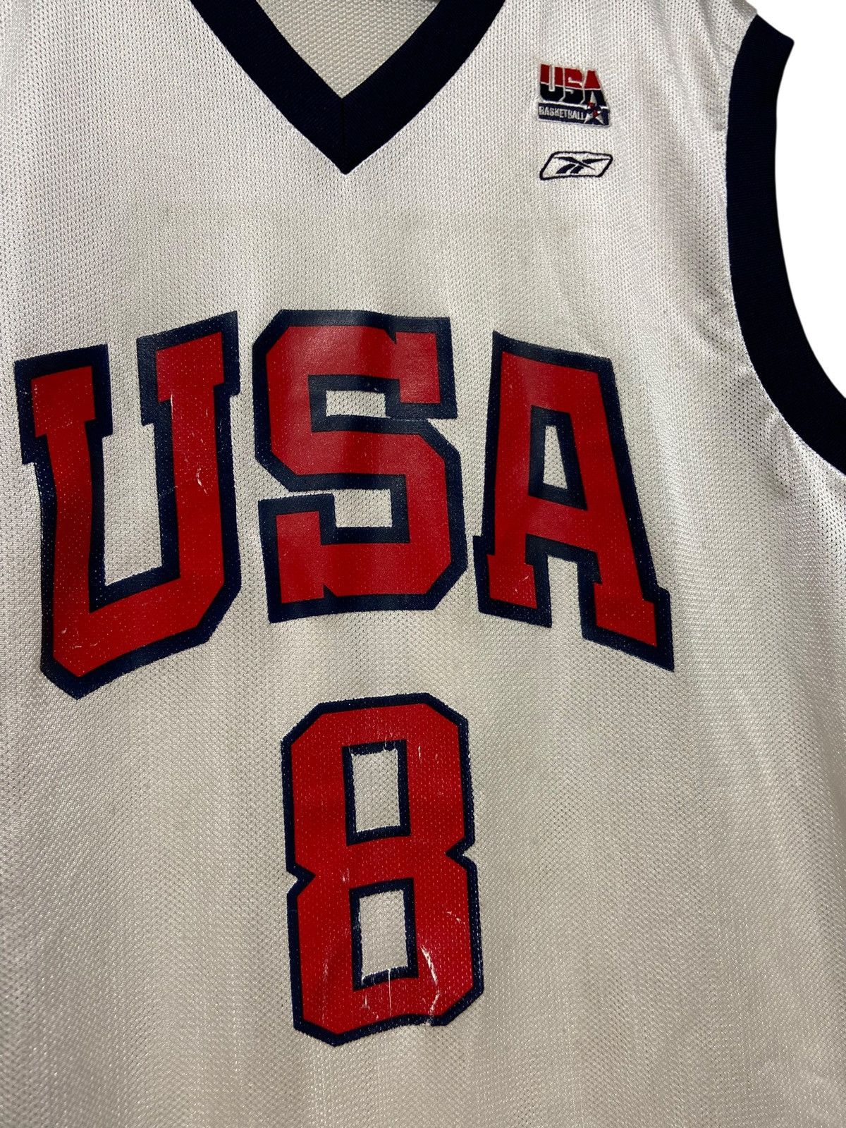 Nike × Vintage Vintage Team USA Kobe Bryant #8 Jersey Reebok Rare Size L Size US L / EU 52-54 / 3 - 2 Thumbnail